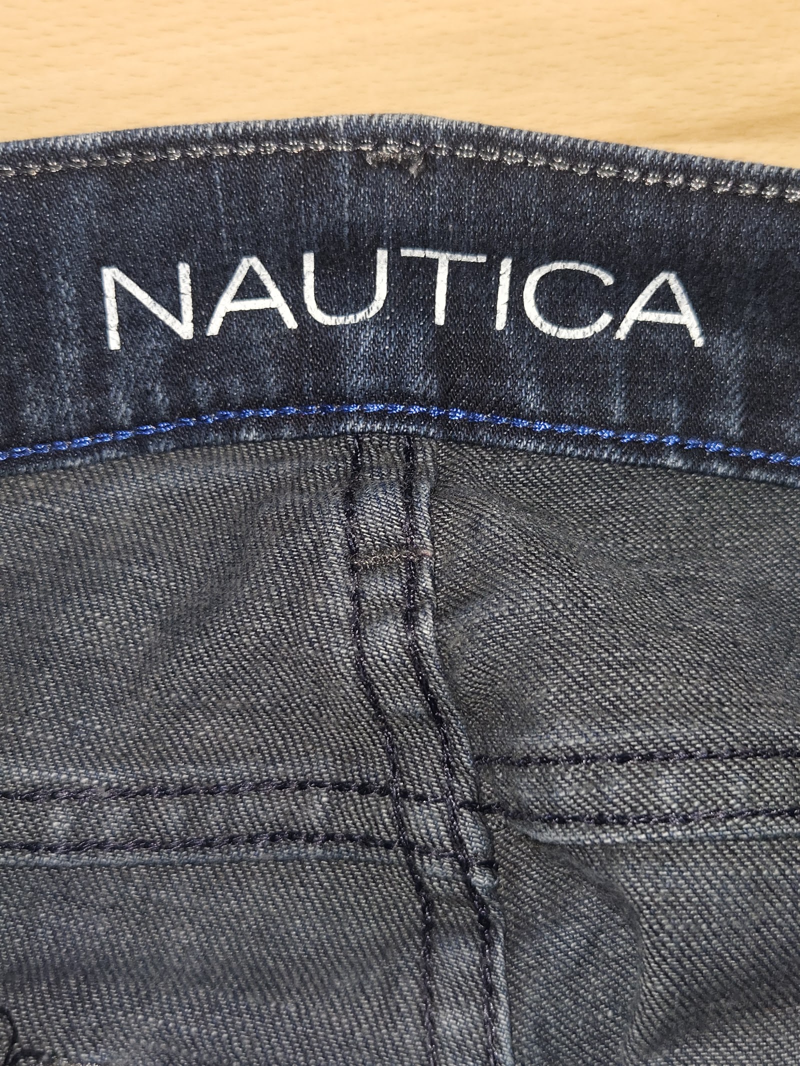 Genuine Nautica Dark-blue straight-fit stretch jeans, W33 L30, photo 3
