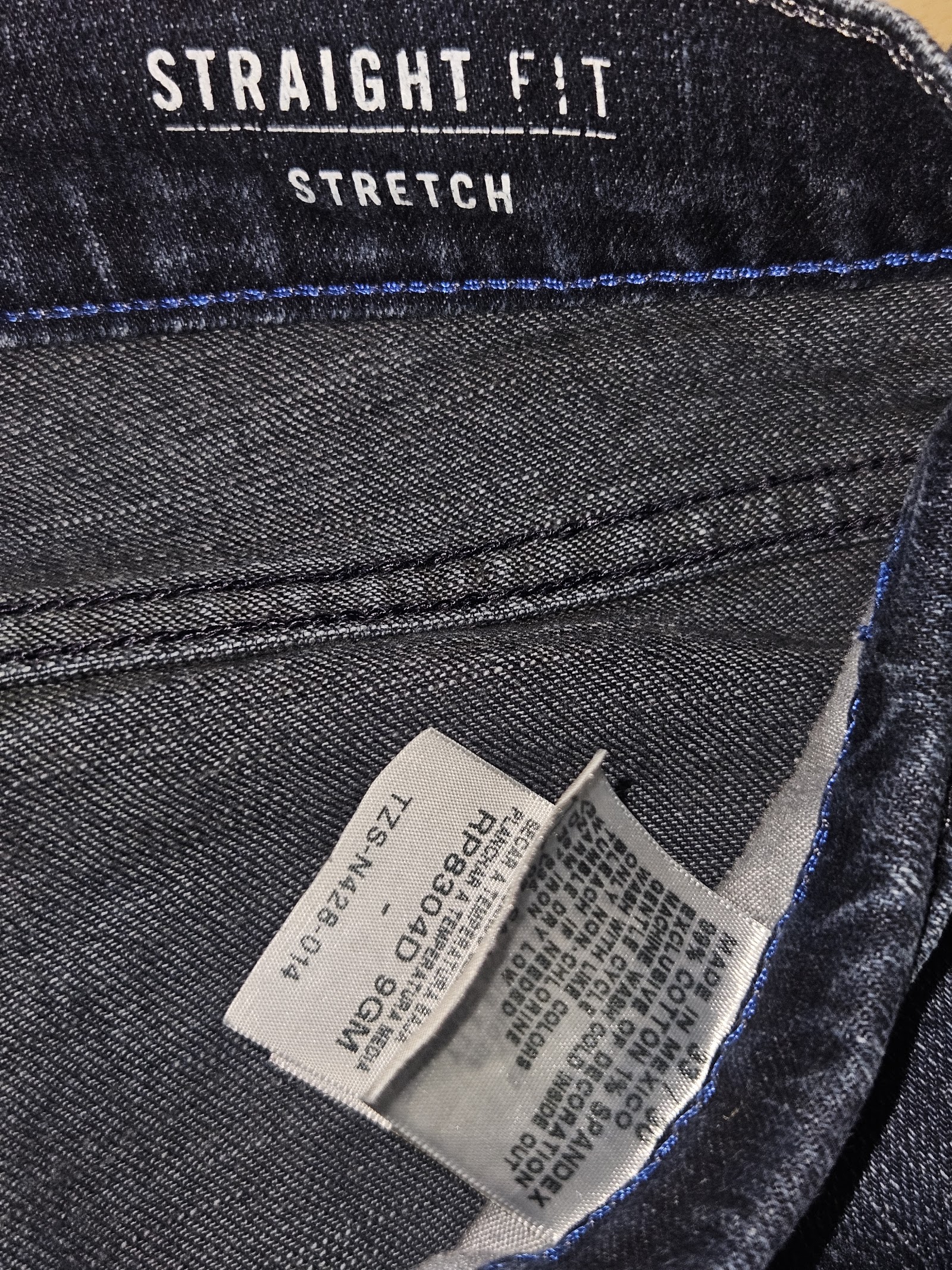 Genuine Nautica Dark-blue straight-fit stretch jeans, W33 L30, photo 5