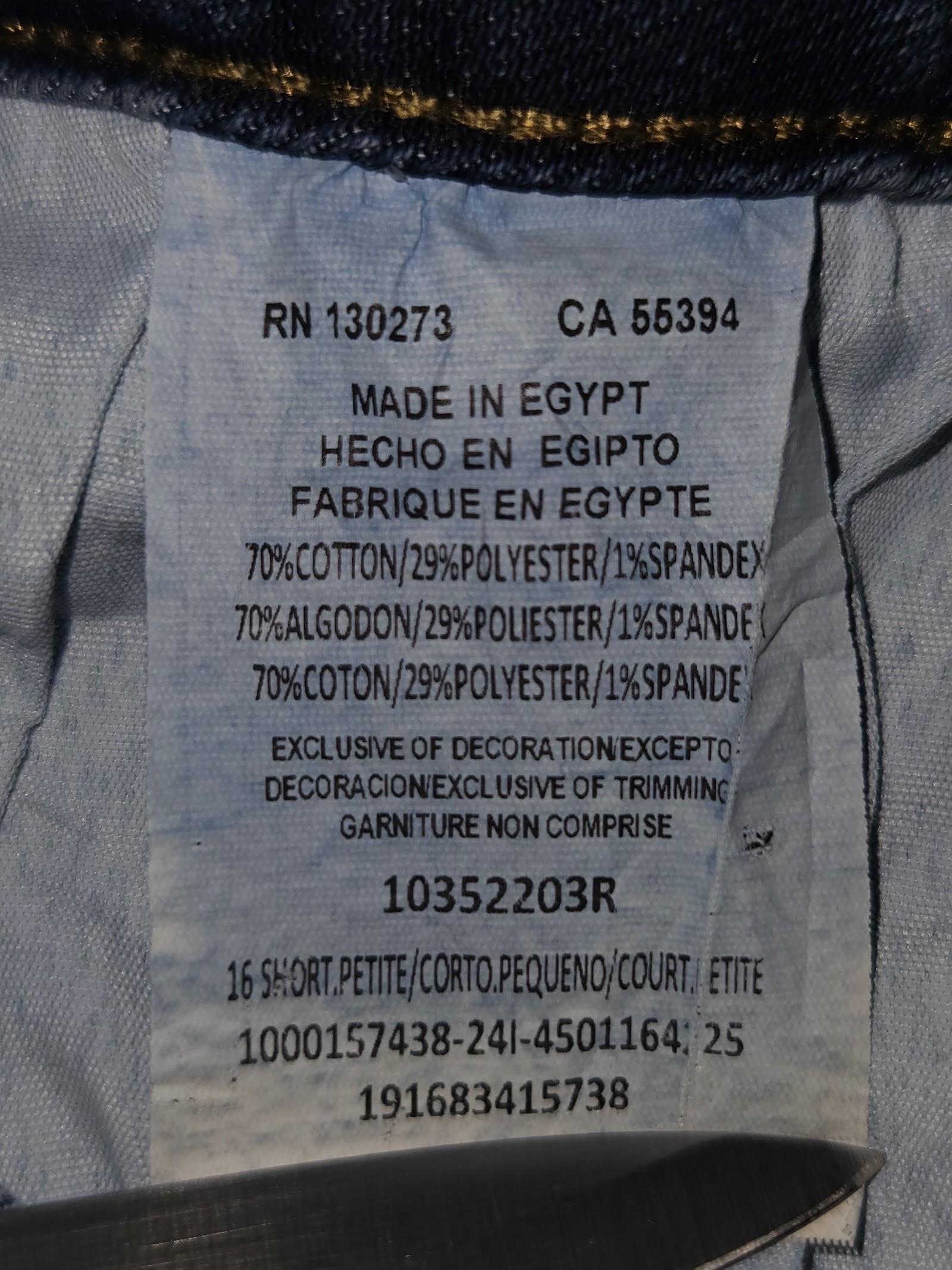 Genuine Lee Mid Blue Straight Leg Jeans, 16 Short / Petite, photo 4