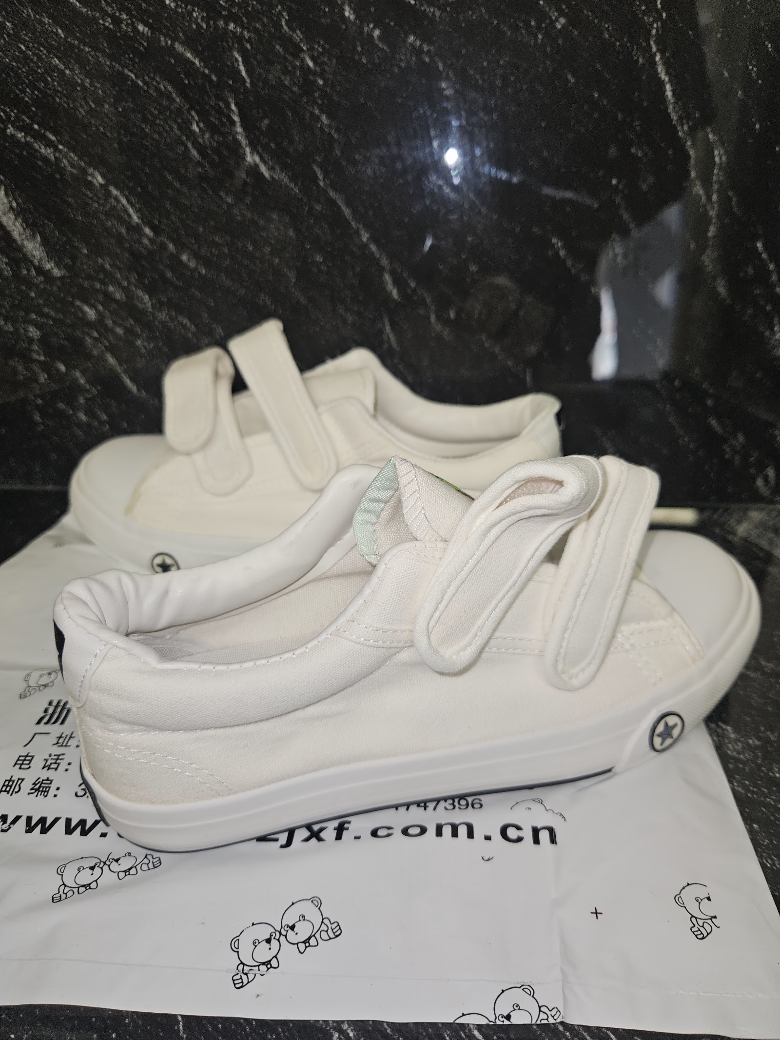 Genuine Leicarjion White Triple-Strap Platform Trainers Size EU 36 UK 3, EU 36 / UK 3 / CN 230, photo 4