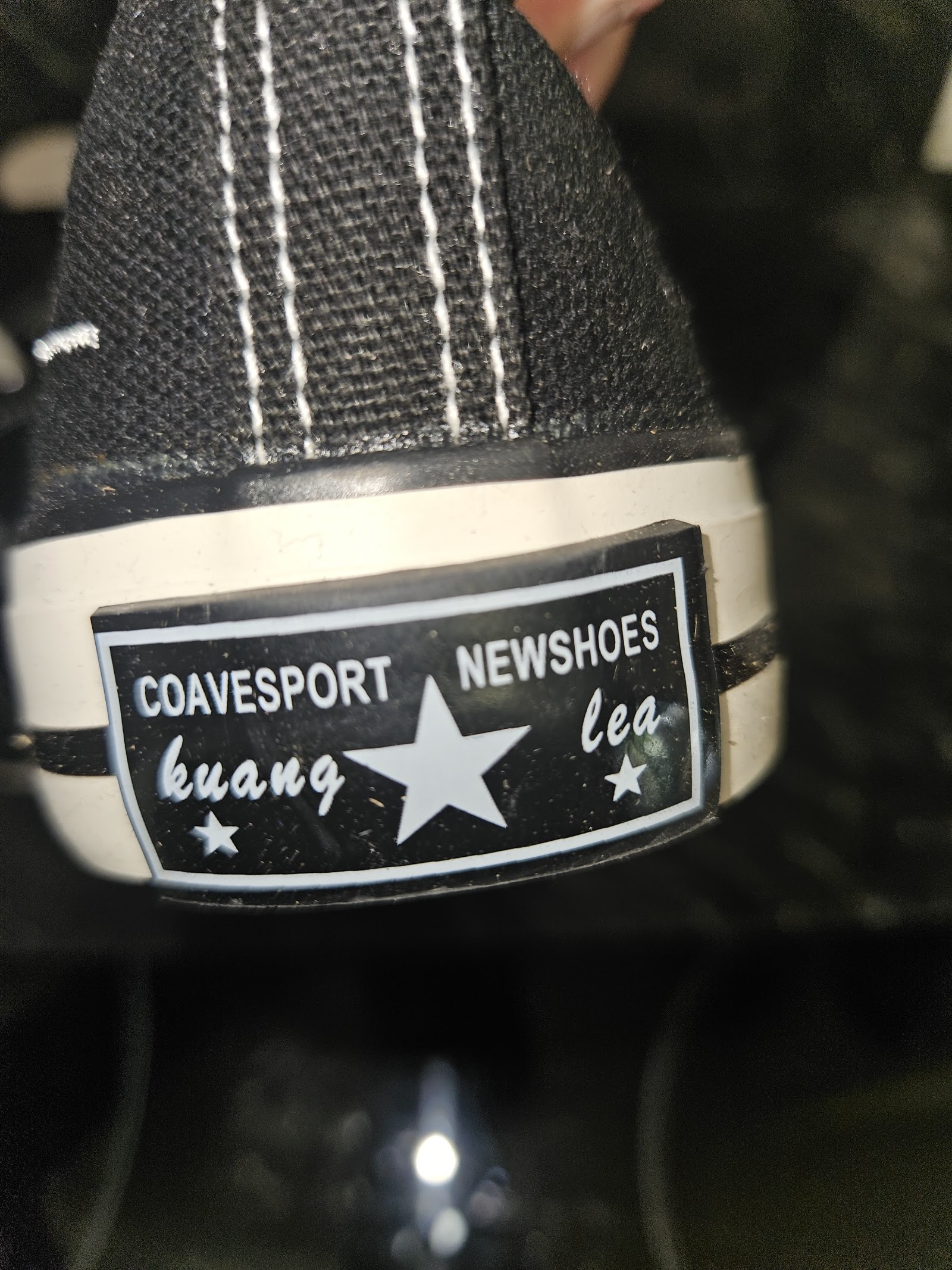 Genuine Convesport Newshoes Black Daisy Embroidered High-Top Trainers Size EU 38 UK 5, EU 38 / UK 5, photo 6