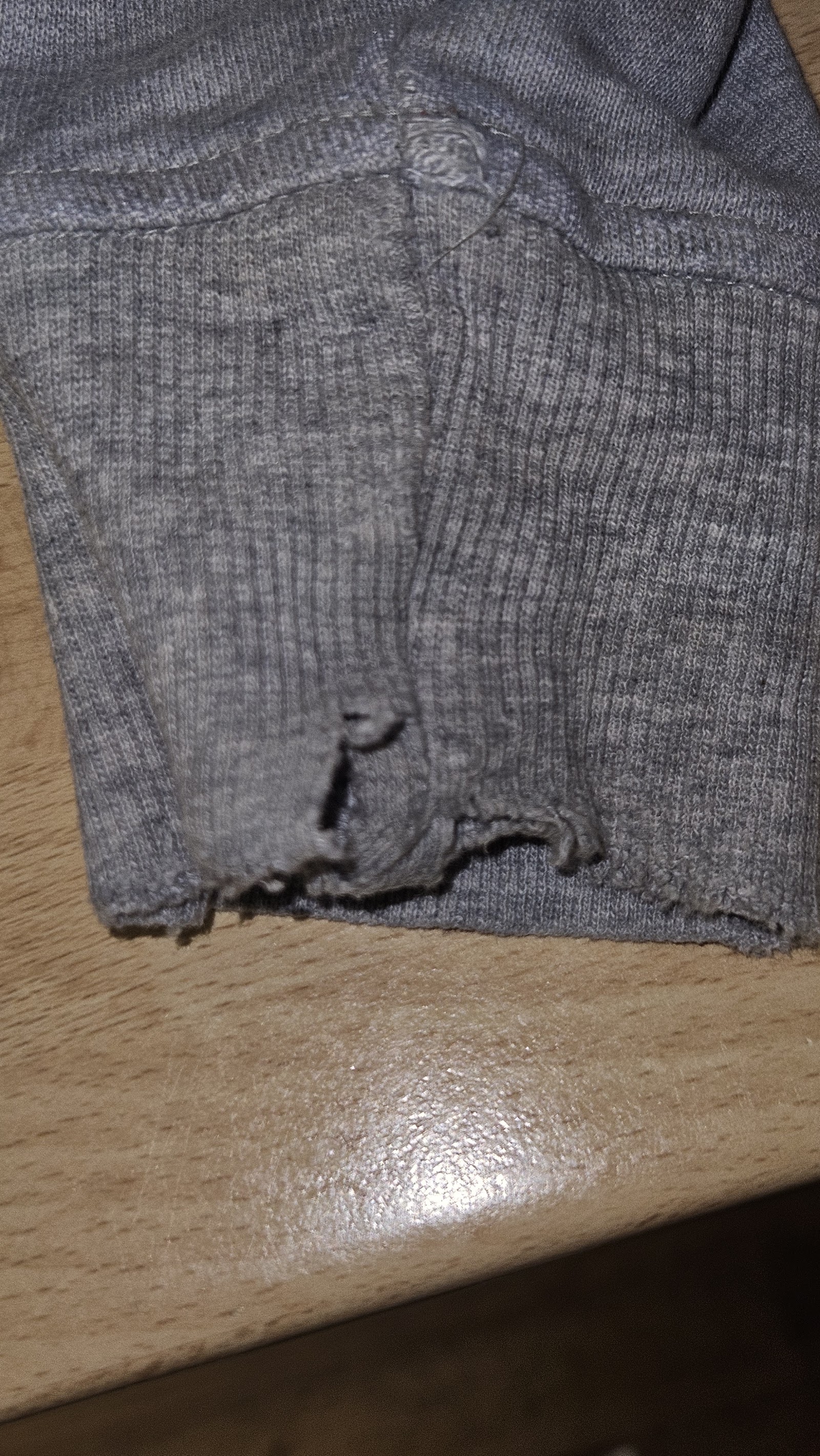 Tommy Hilfiger Grey Logo Pullover Hoodie, S (labelled), photo 6