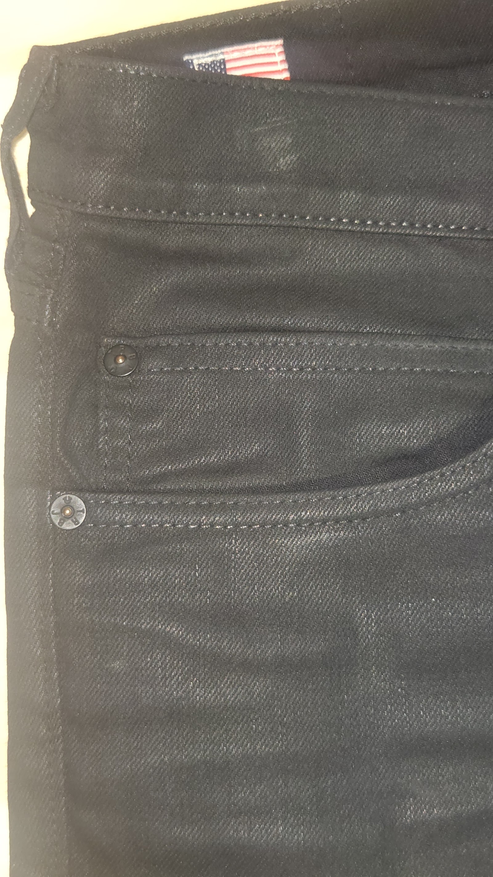 True Religion Rocco Black Classic Slim Jeans, W36, photo 5
