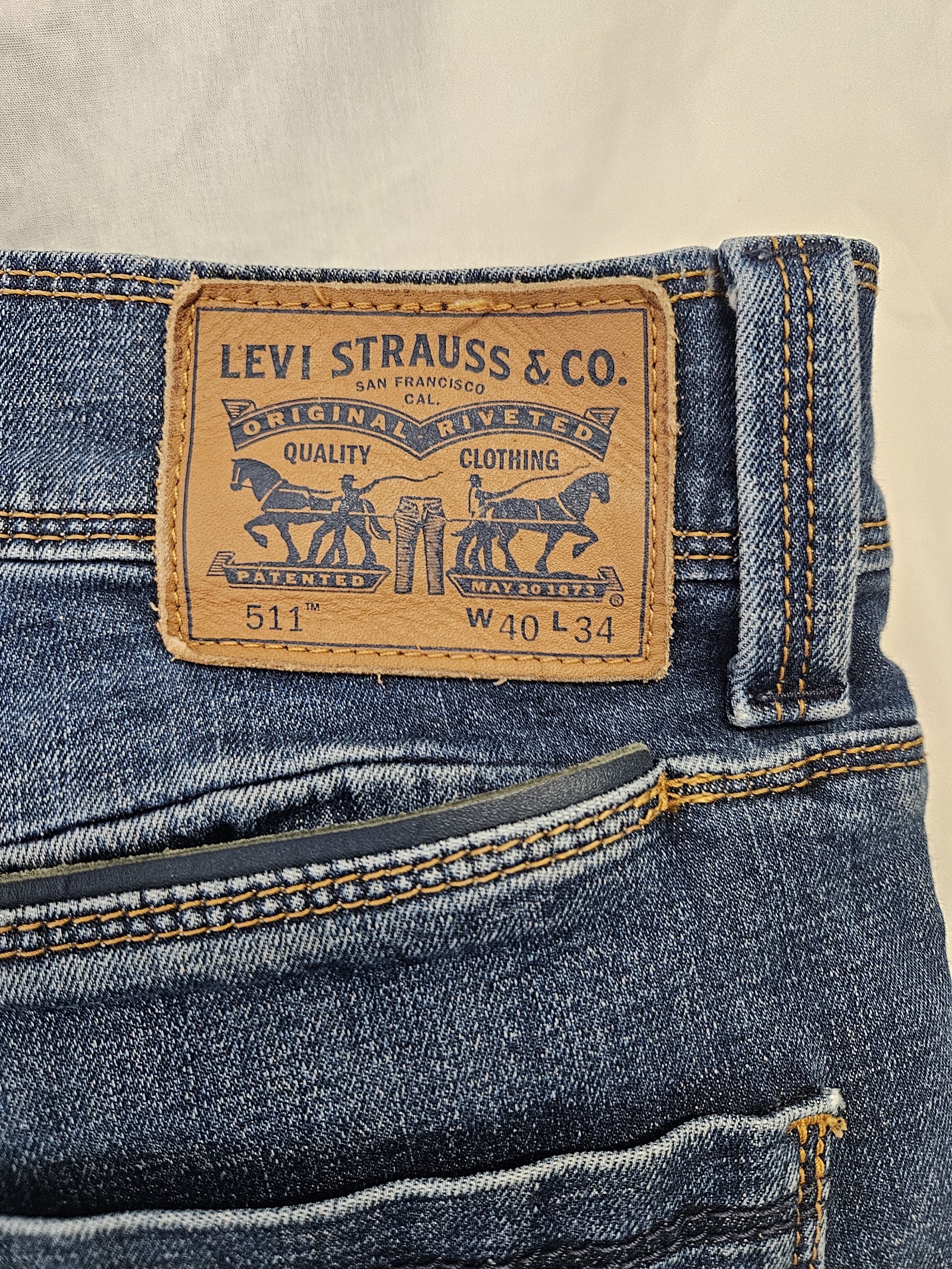 Genuine Gap Denim Blue jeans, Size not shown, photo 2