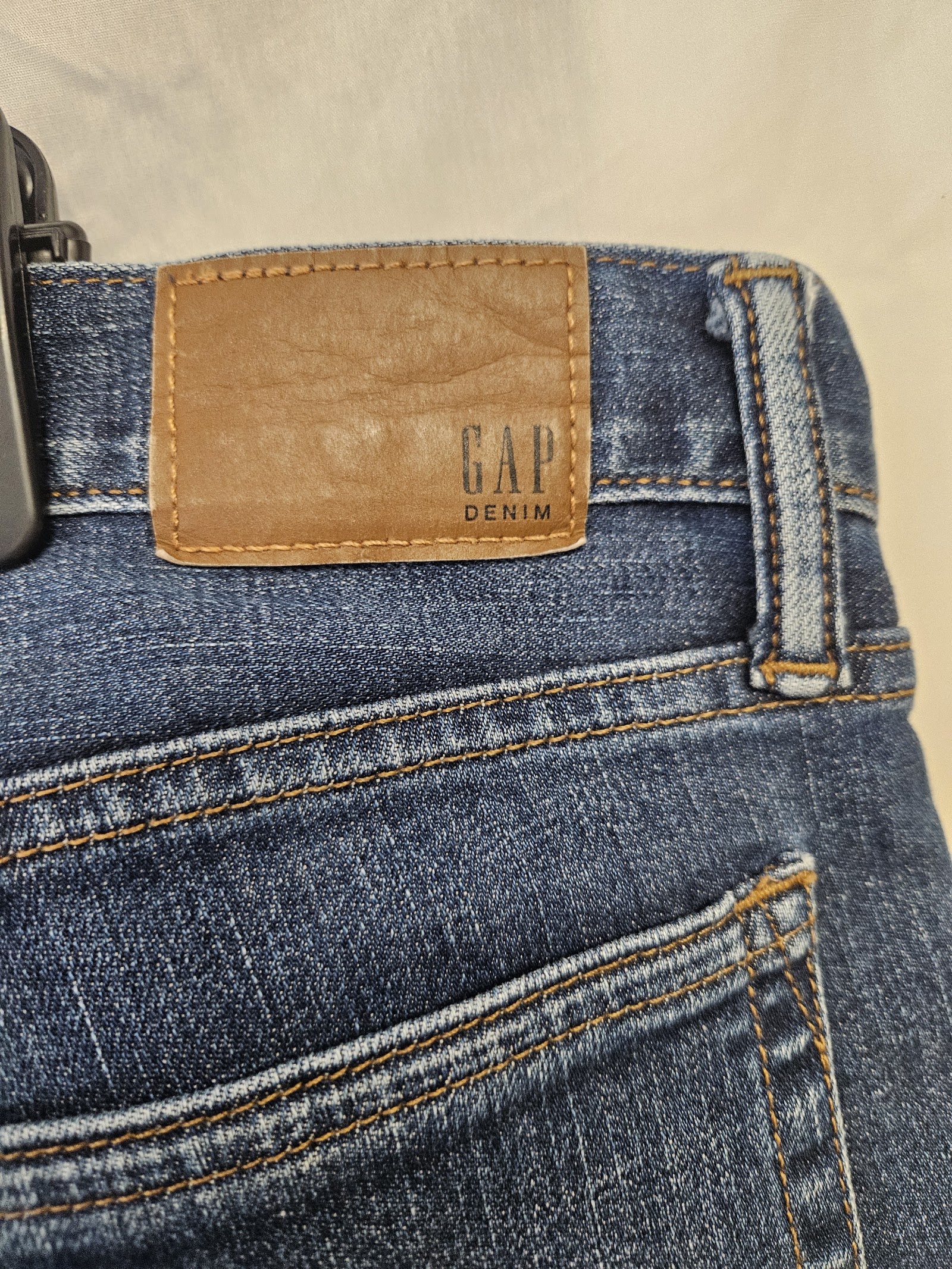 Genuine Gap Denim Dark-blue skinny jeans, W36 L34, photo 3