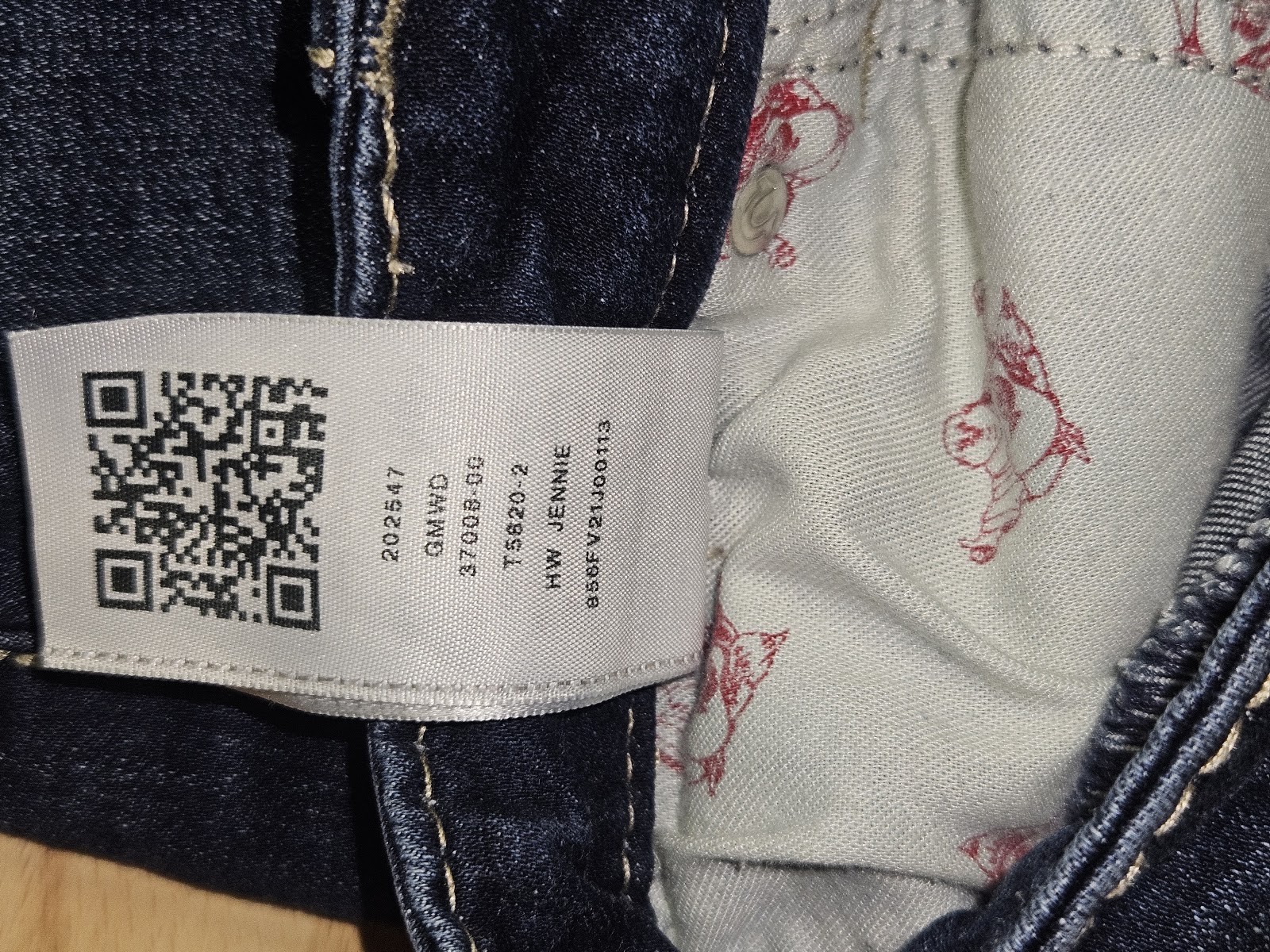 Genuine True Religion Jennie Curvy dark-indigo high-rise skinny jeans, W26, photo 4