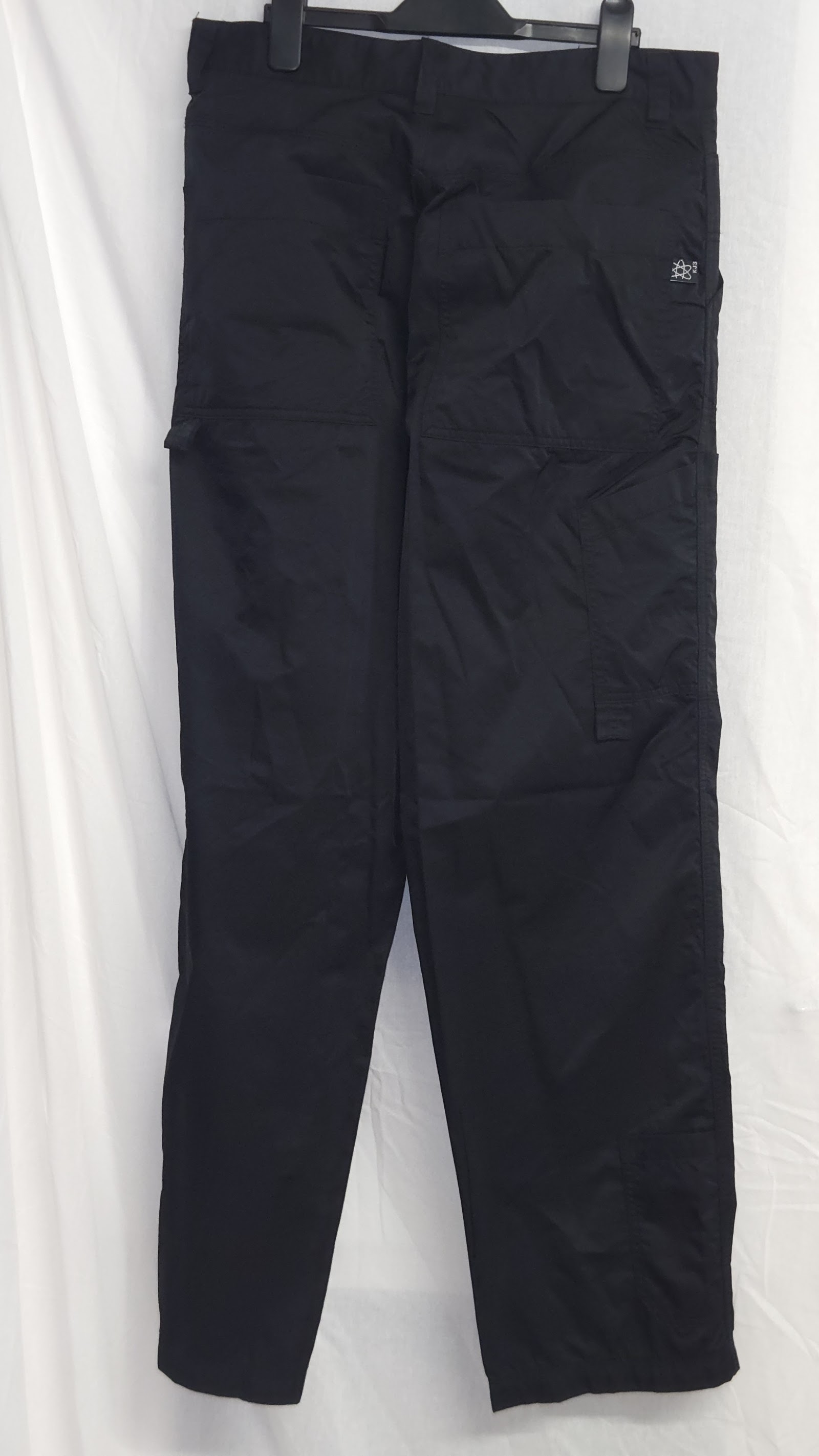 KJB Black Cargo Trousers, XS (labelled), photo 2
