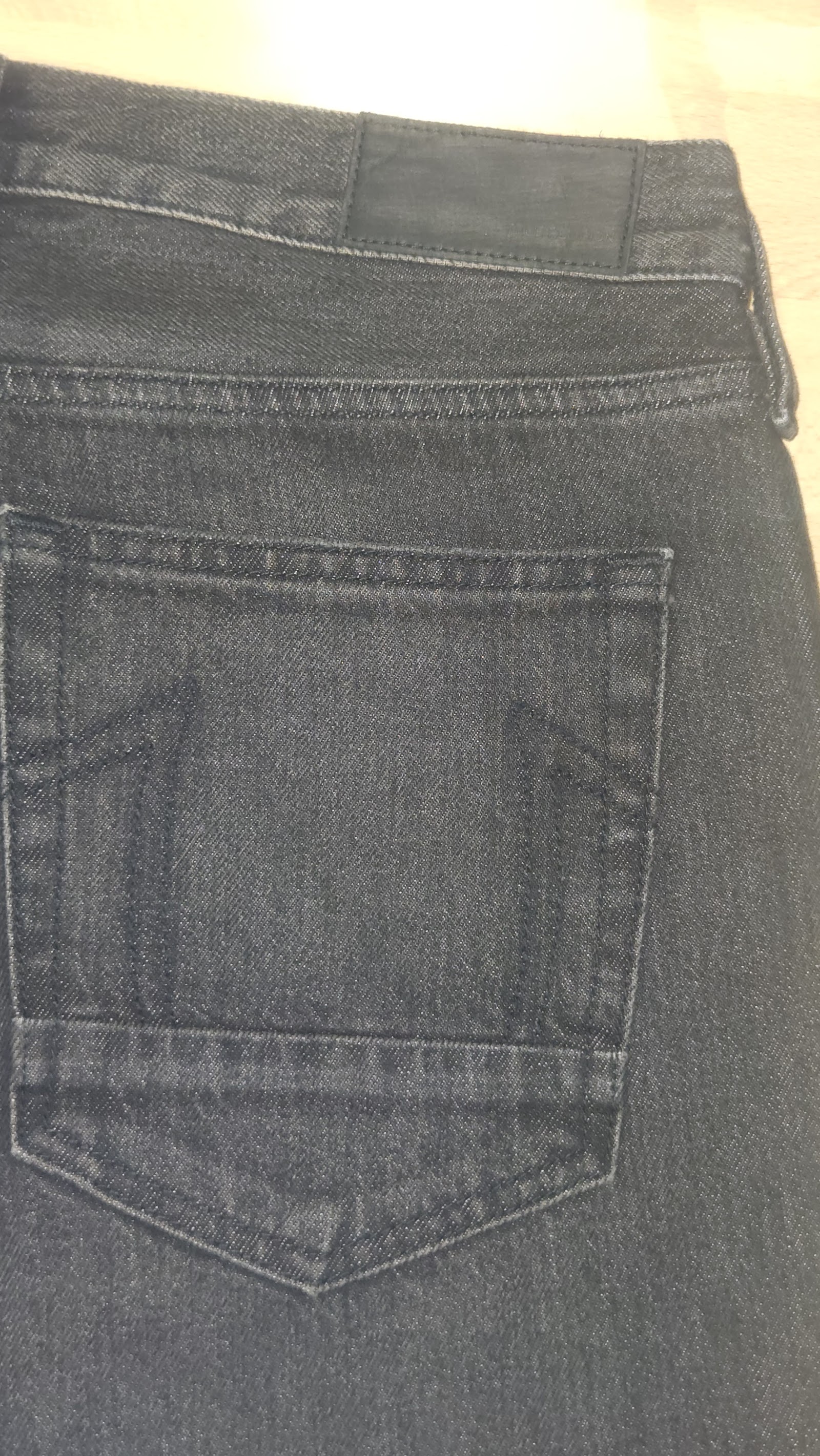 True Religion Ricky Washed Black Straight Jeans, W32, photo 9