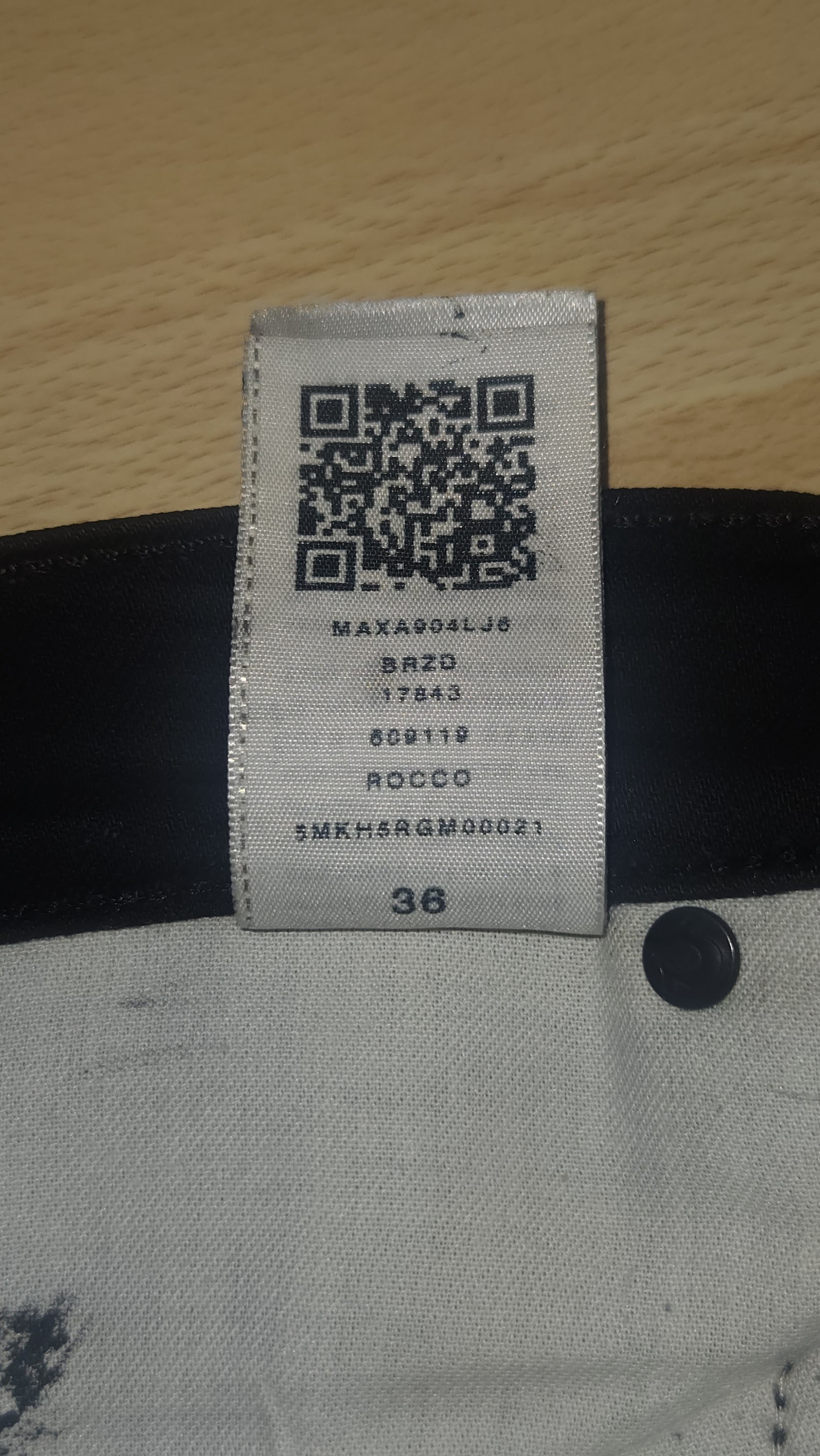 True Religion Rocco Black Classic Slim Jeans, W36, photo 4