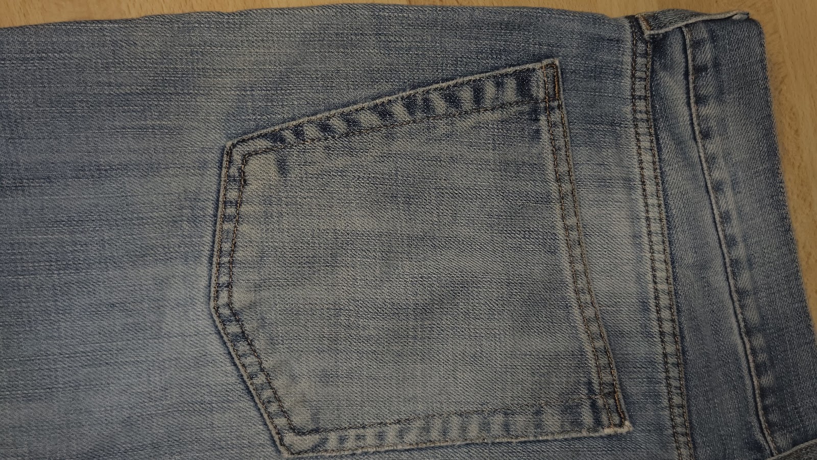 Massimo Dutti Leisure Line Washed Blue Straight Jeans, USA 34 / EUR 44 (labelled), photo 9