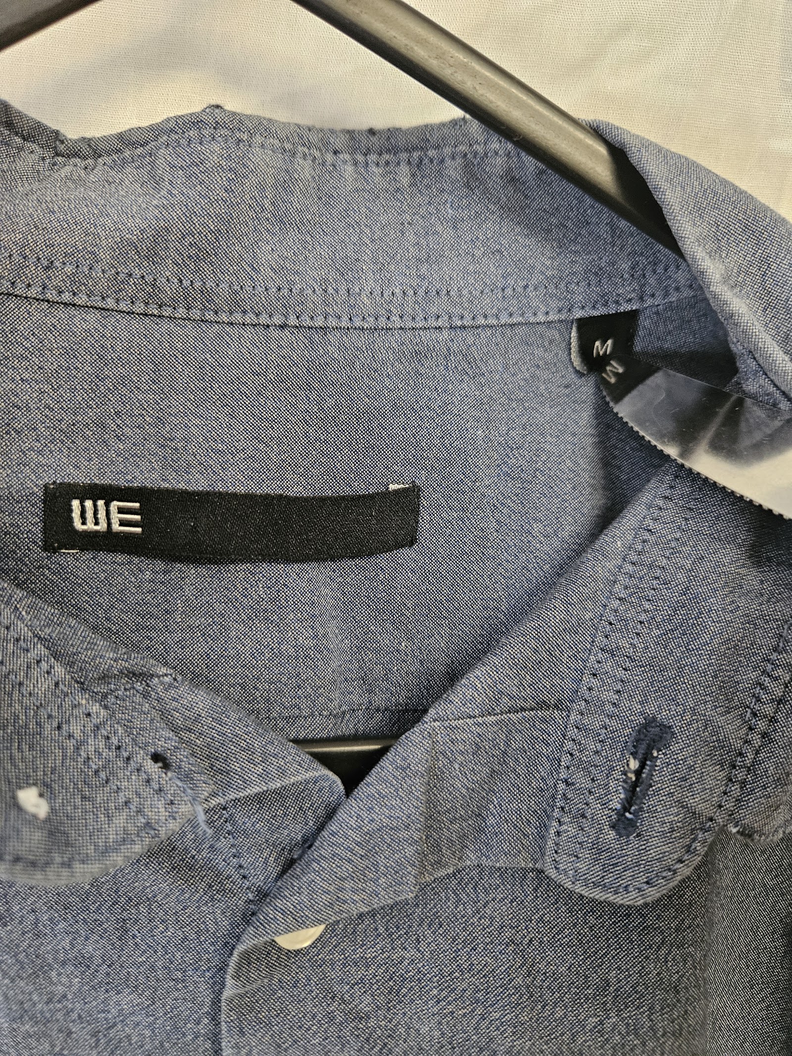 Genuine WE Blue chambray shirt, Medium, photo 2