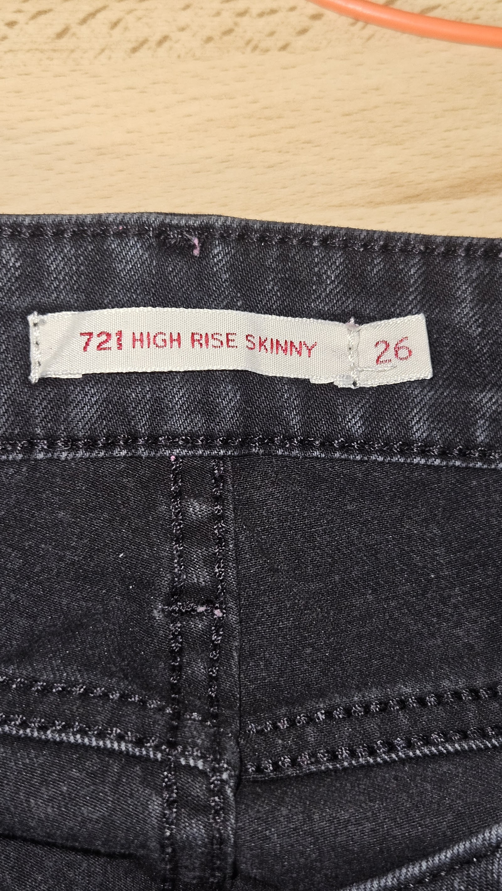 Levi's Dark Blue 10 Husky Jeans, W30 L26 (labelled), photo 12