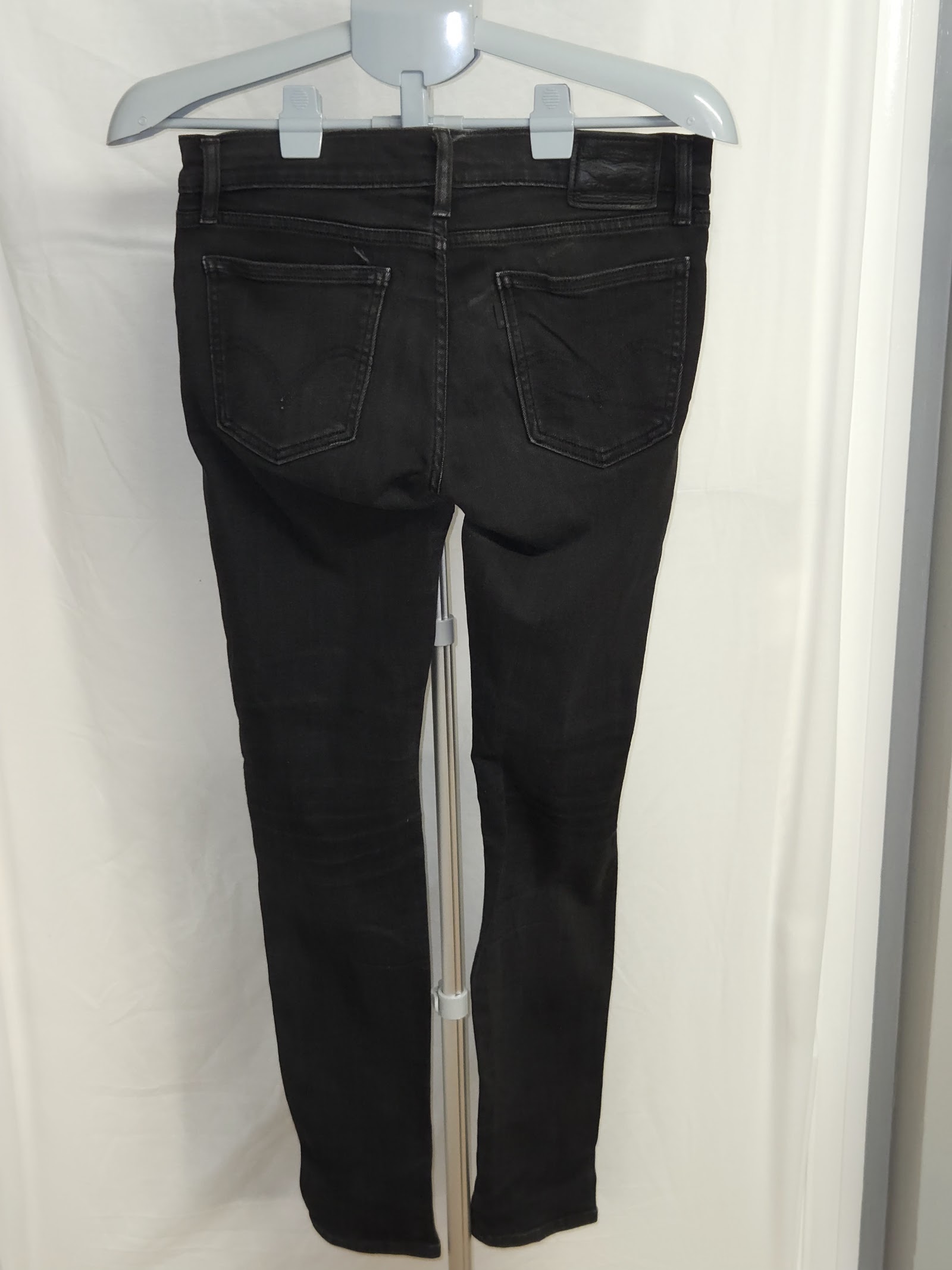 Genuine Levi's Black Skinny Jeans, W30 L34, photo 2