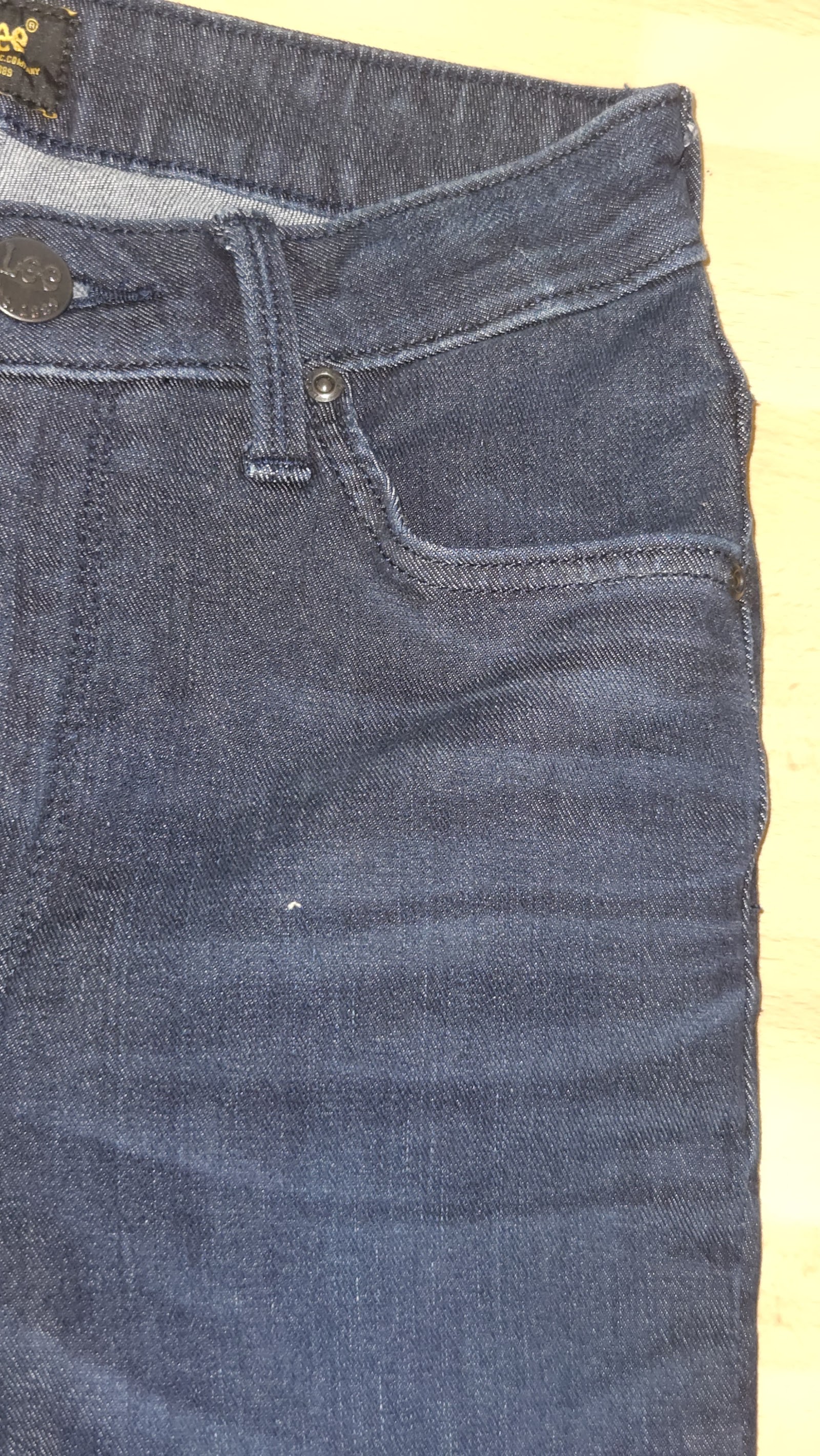Lee Scarlett High Blue Jeans, W28 L33 (labelled), photo 5