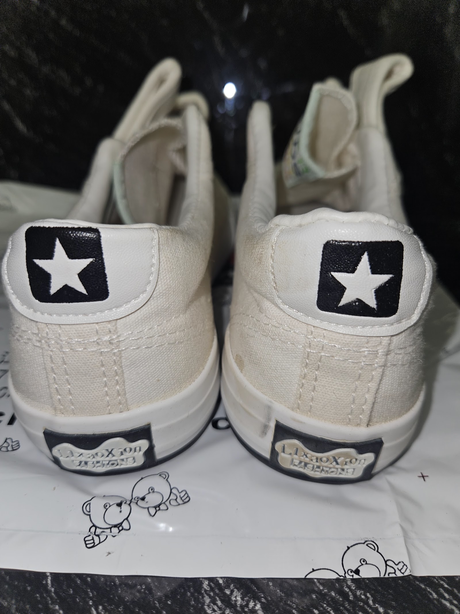 Genuine Leicarjion White Triple-Strap Platform Trainers Size EU 36 UK 3, EU 36 / UK 3 / CN 230, photo 3