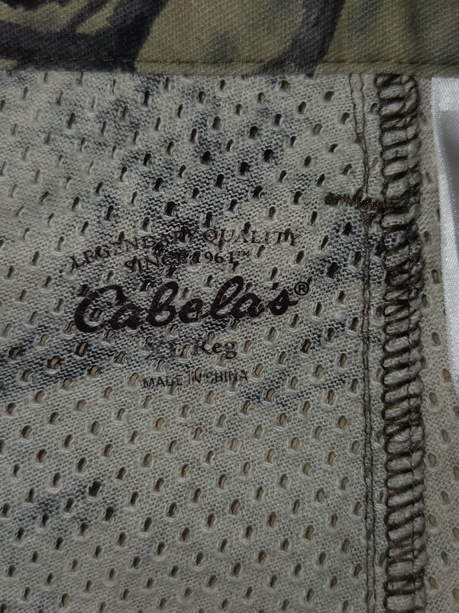 Genuine Cabela's Seclusion 3D Open Country Camouflage Hunting Trousers, Measured W40–41 approx., photo 3