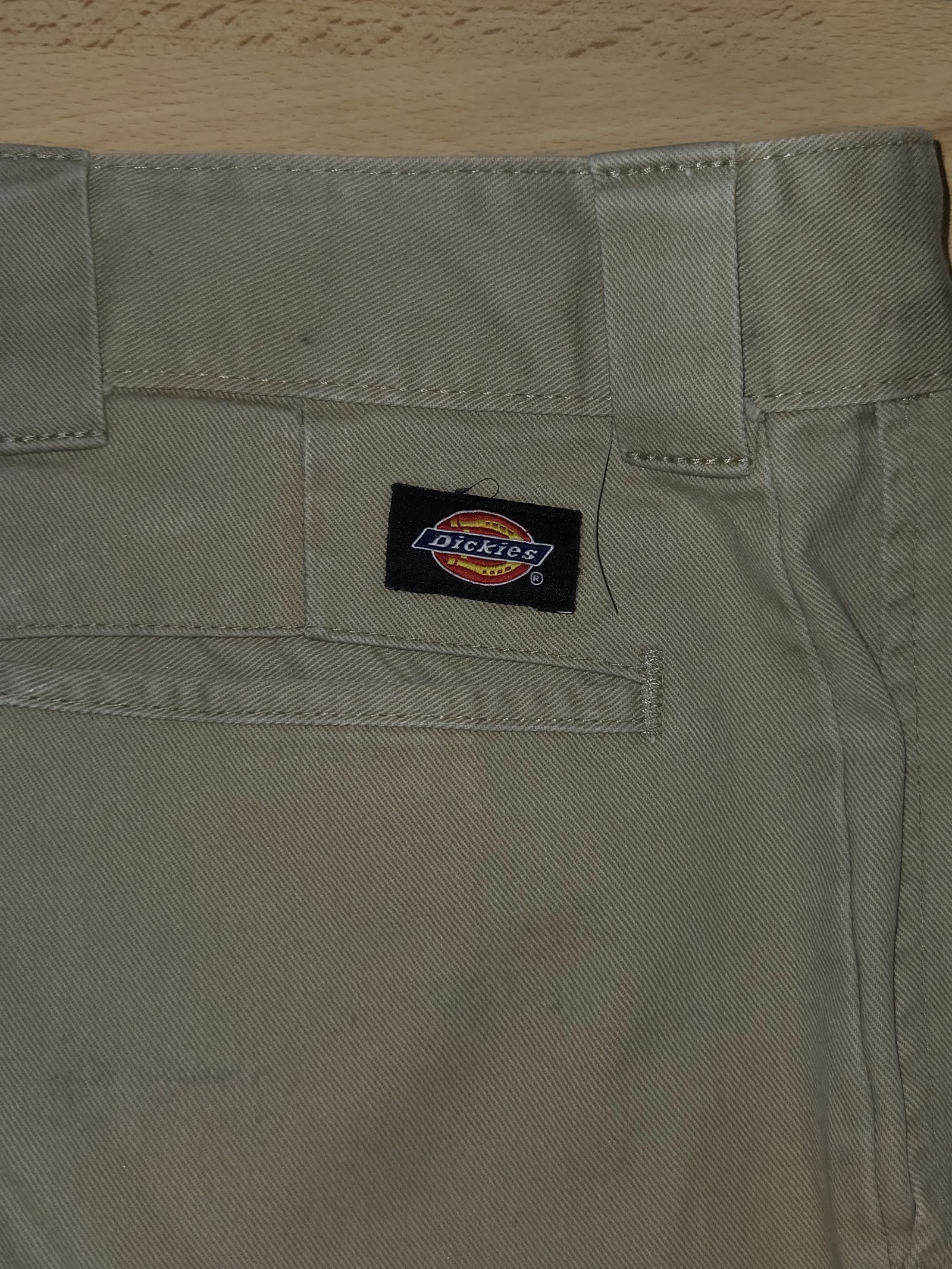 Genuine Dickies Slim Skinny Beige Work Trousers, W40, photo 5