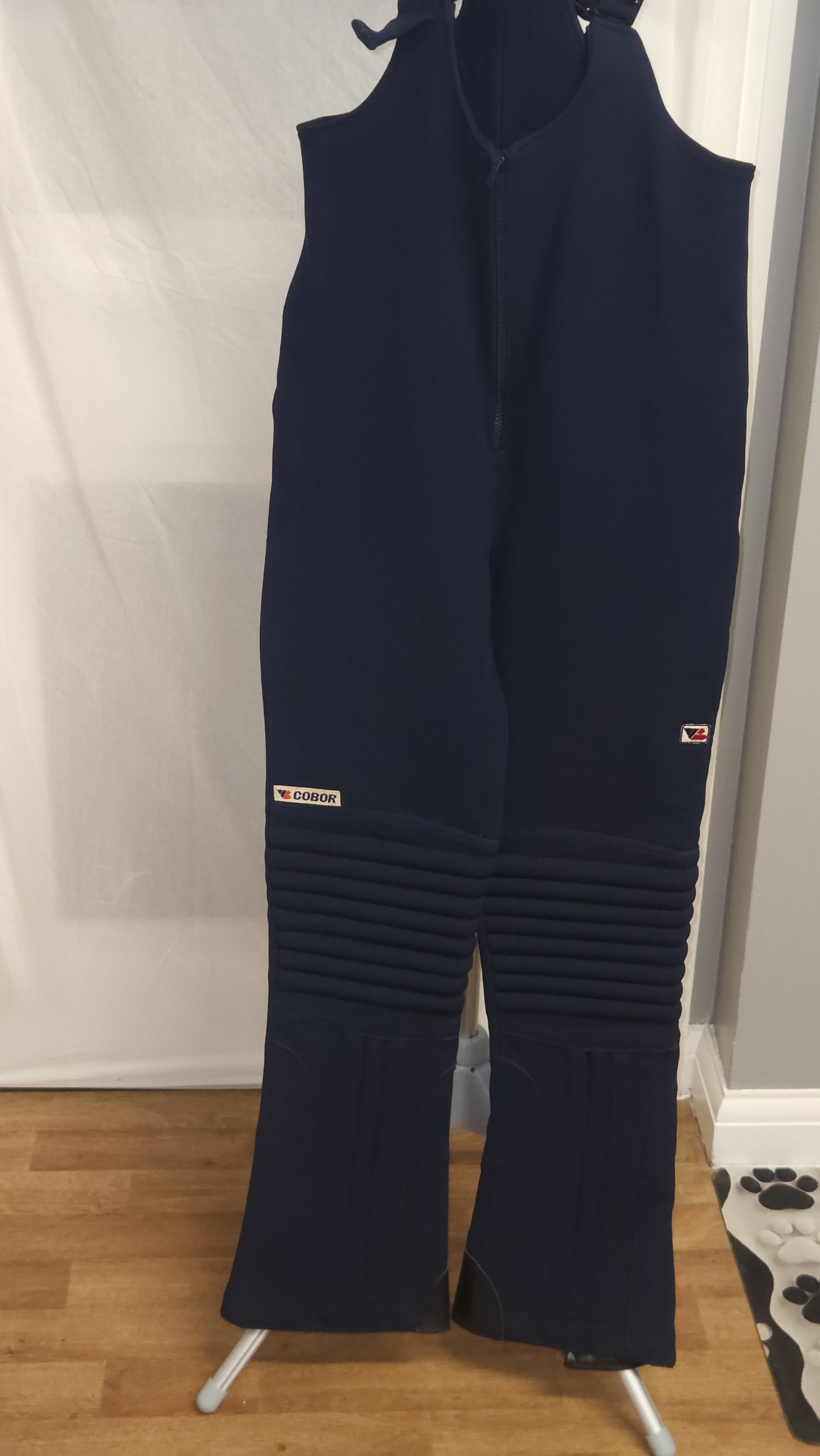 COBOR Navy Bib-and-Brace Salopettes