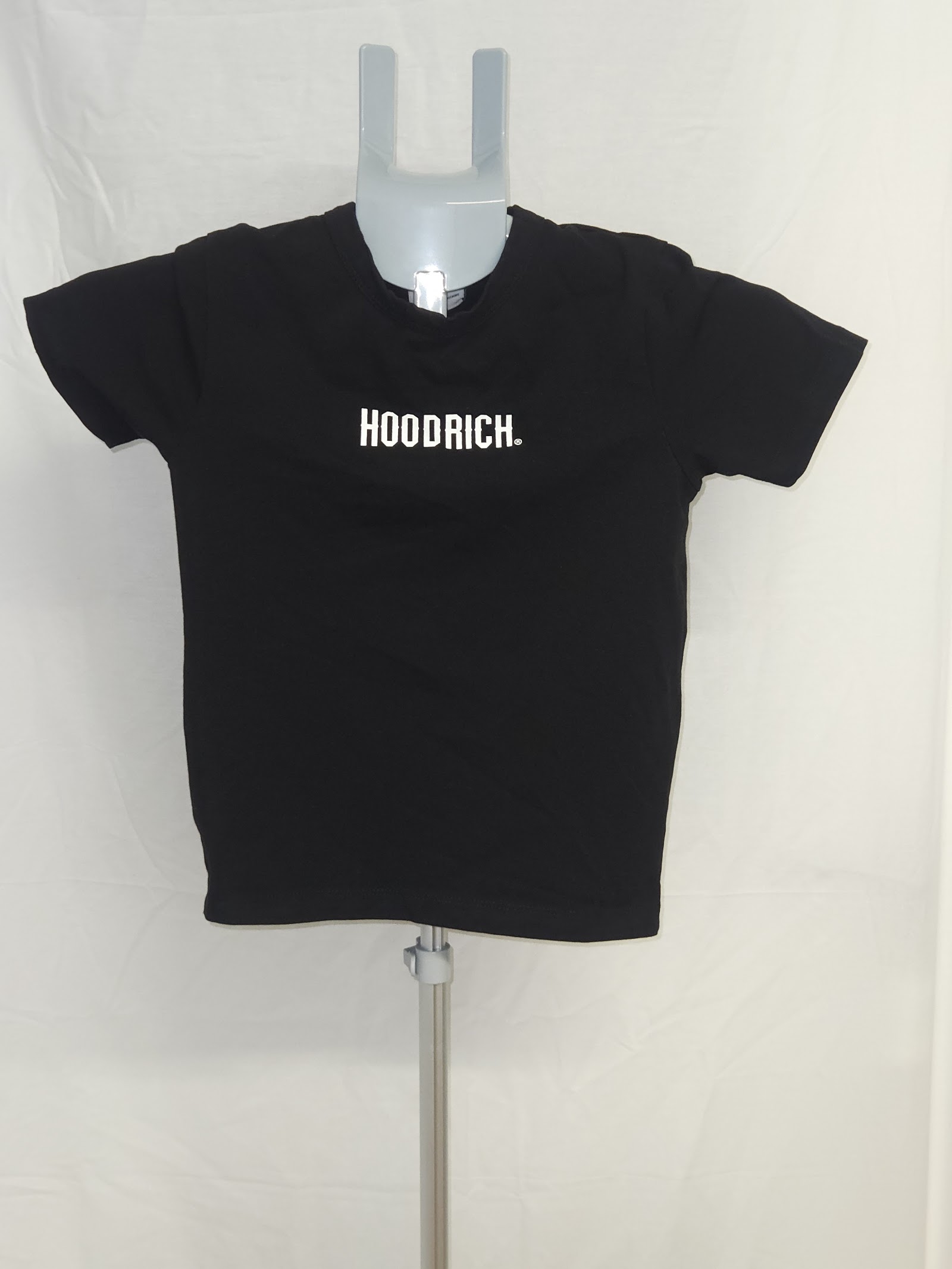 Hoodrich Black centre-logo short-sleeve T-shirt