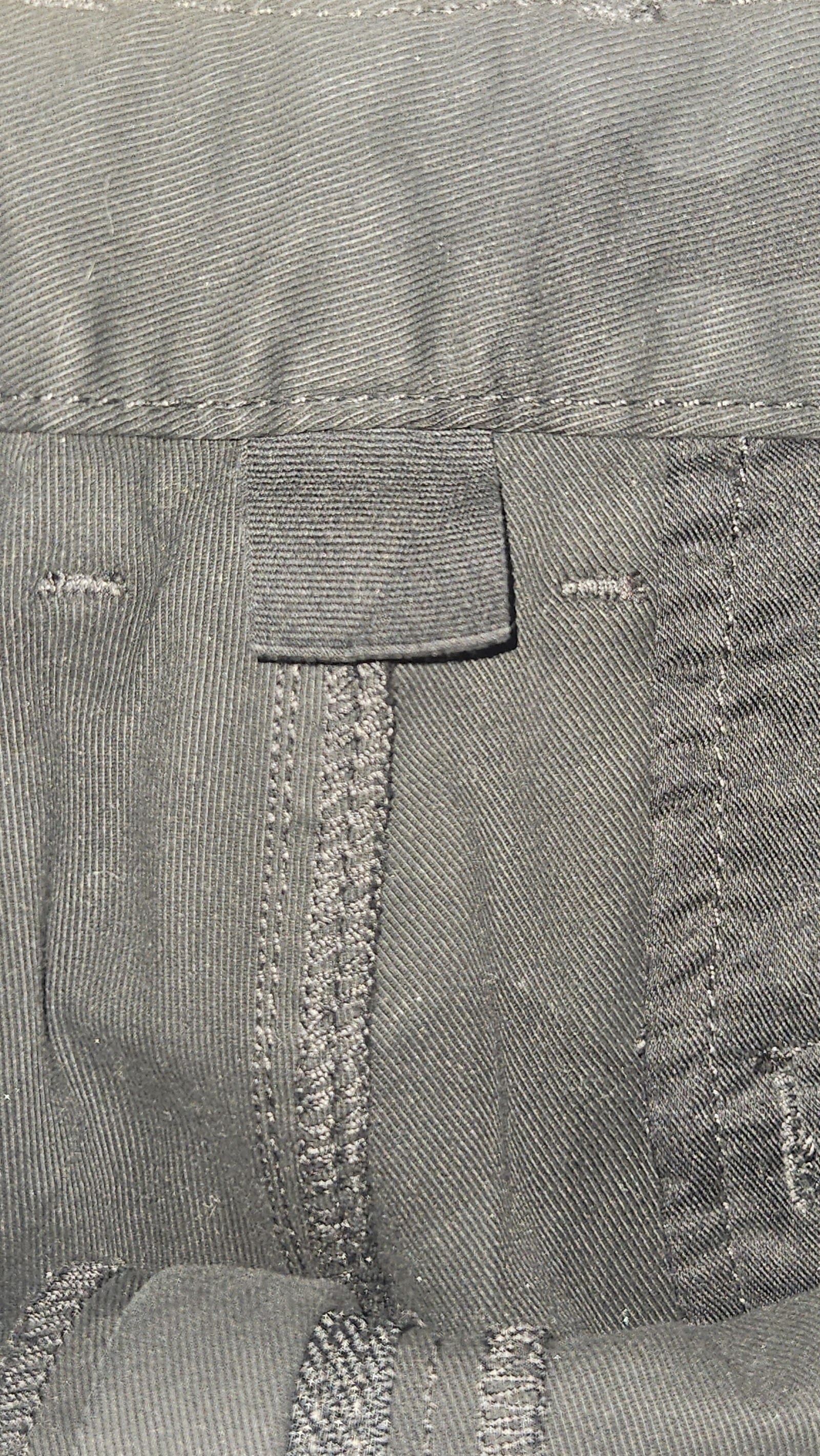 True Religion Black Drop Crotch Zip Cuff Trousers, 5 (labelled; system unspecified), photo 3