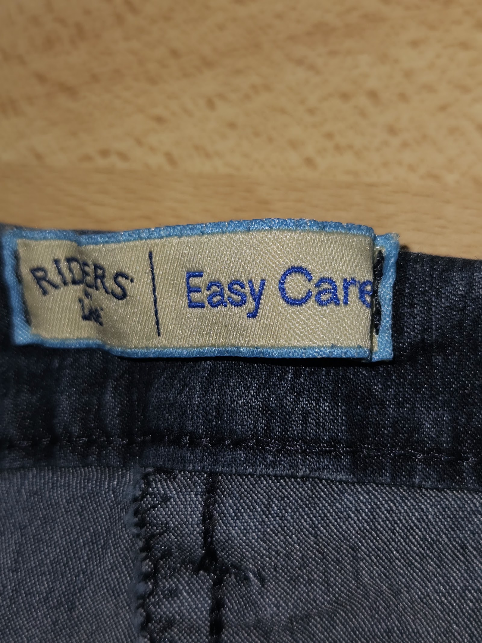 Genuine Riders by Lee Easy Care Dark Indigo Capri Jeans, 20 M, photo 3