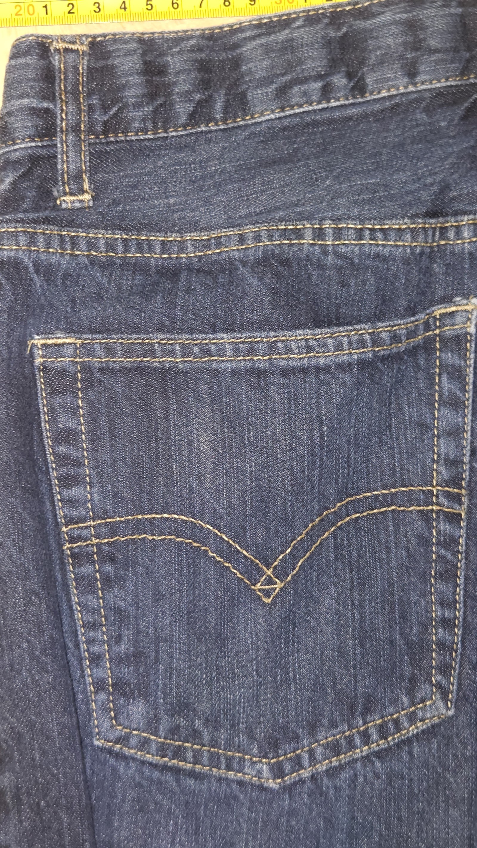 Levi's Dark Blue 10 Husky Jeans, W30 L26 (labelled), photo 7