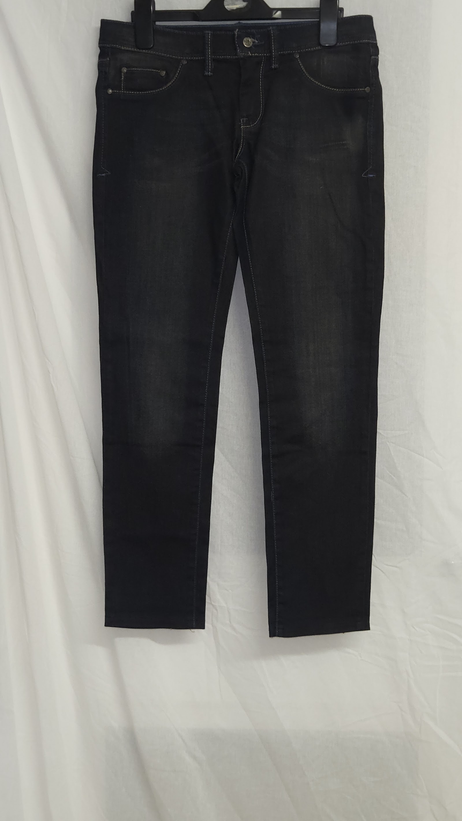 Datch Dark Indigo Contrast Stitch Jeans