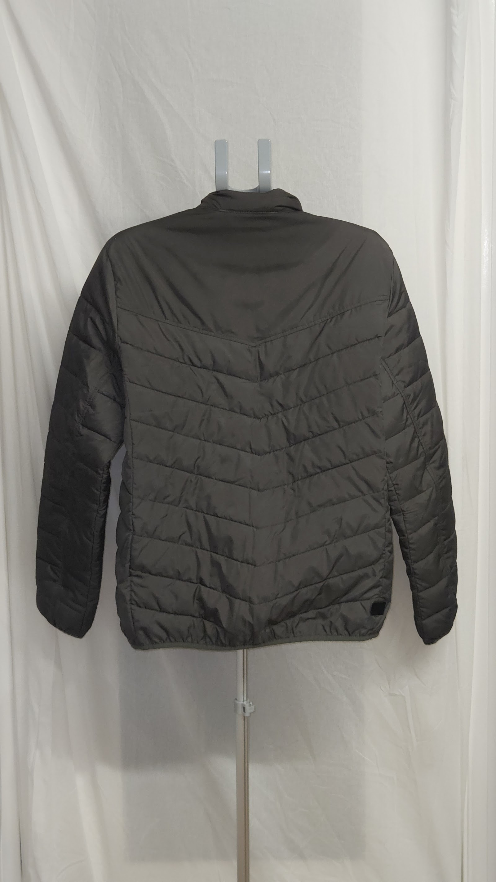 G-Star RAW Charcoal Quilted Zip Jacket, L (labelled), photo 2