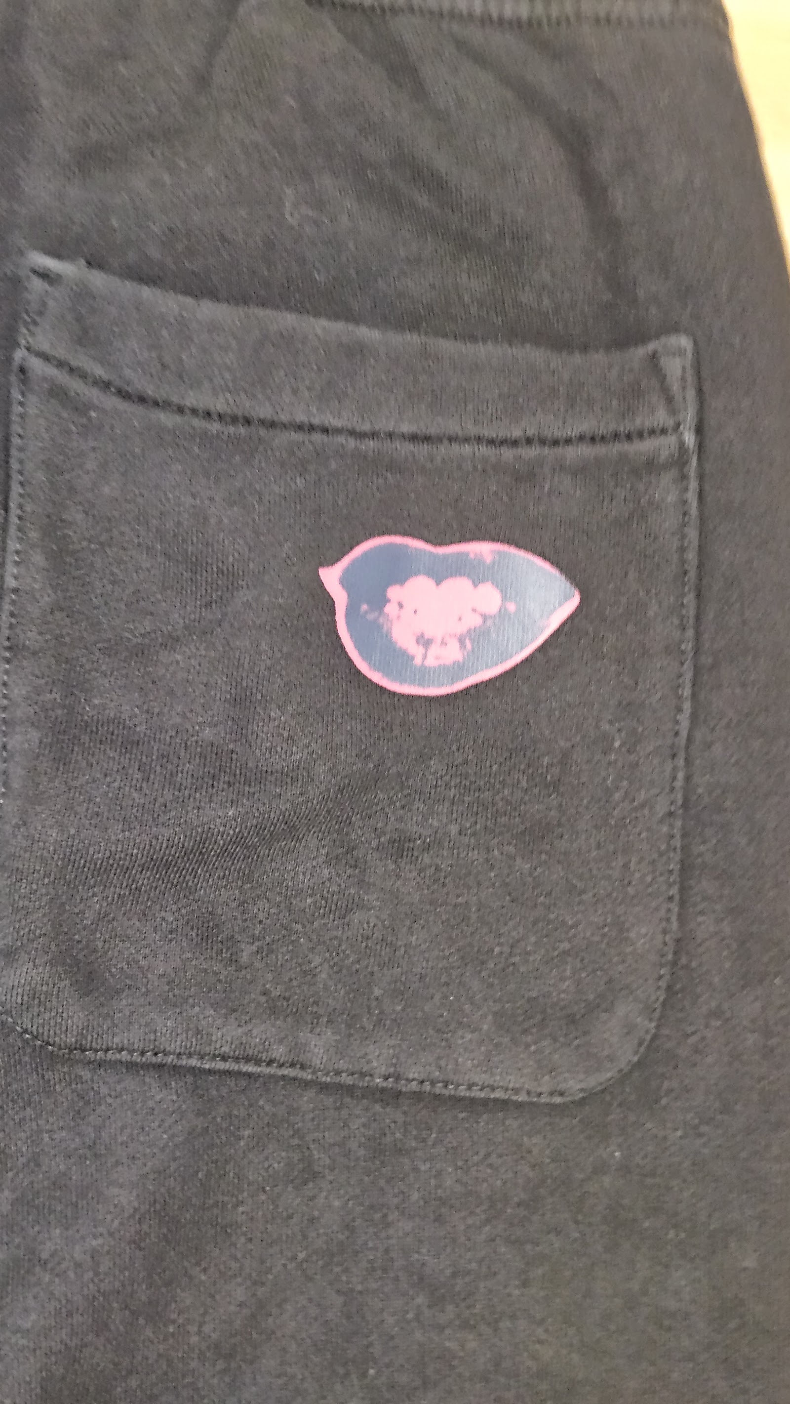 Uniqlo x KAWS + Warhol Black Graphic Sweatpants, L (labelled), photo 6