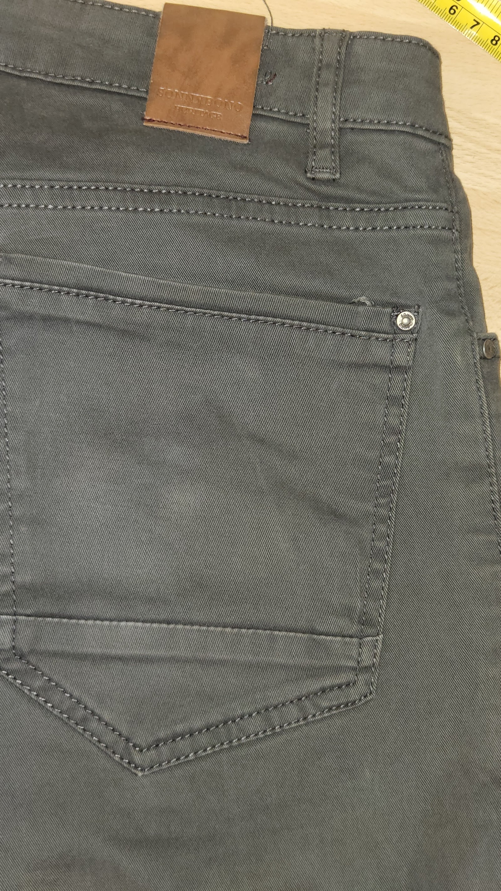 Sonny Bono Grey Green Skinny Fit Stretch Jeans, Labelled 44 — sizing system unspecified, photo 10