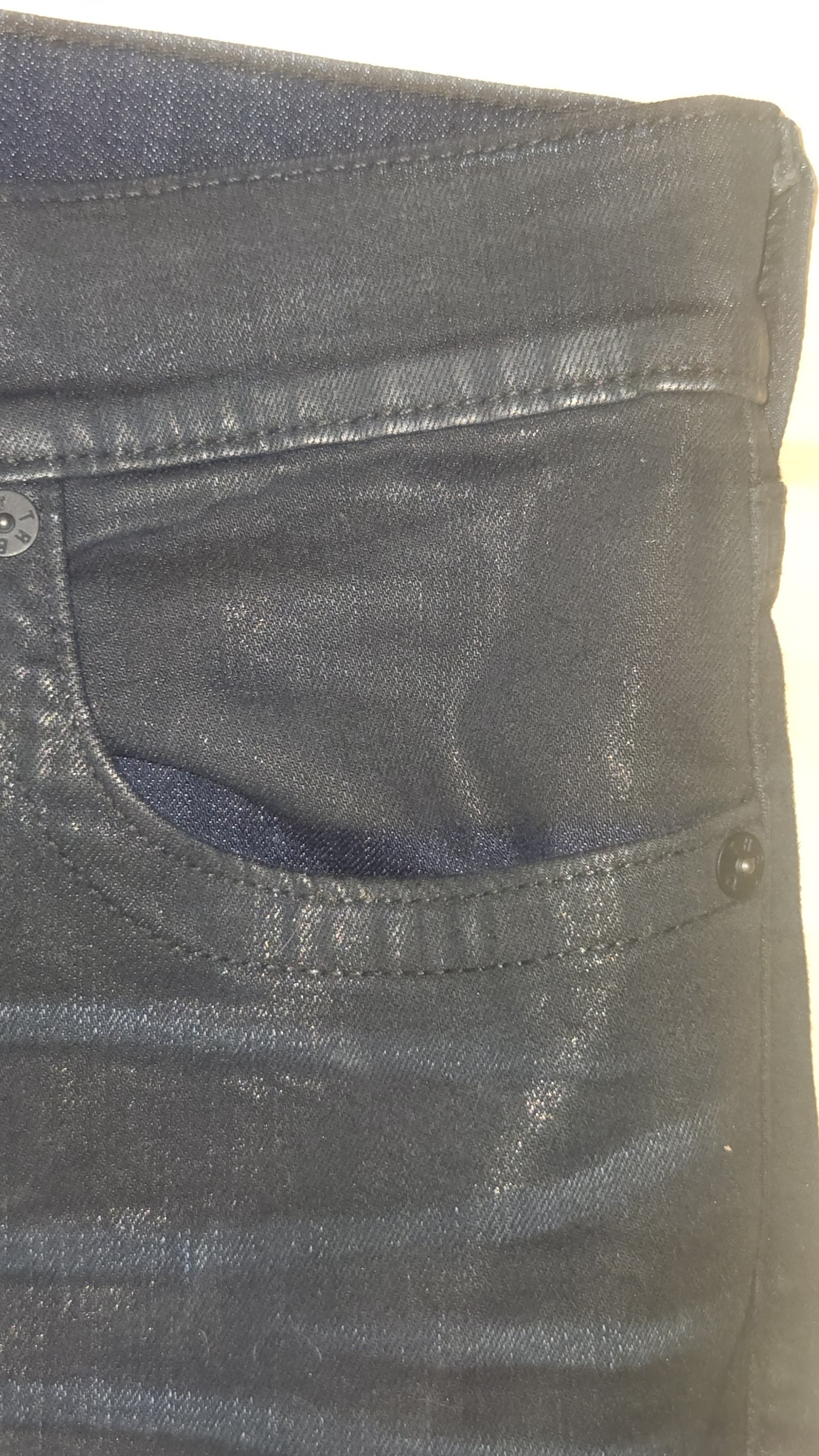 True Religion Marco Washed Black Relaxed Taper Jeans, W33, photo 4