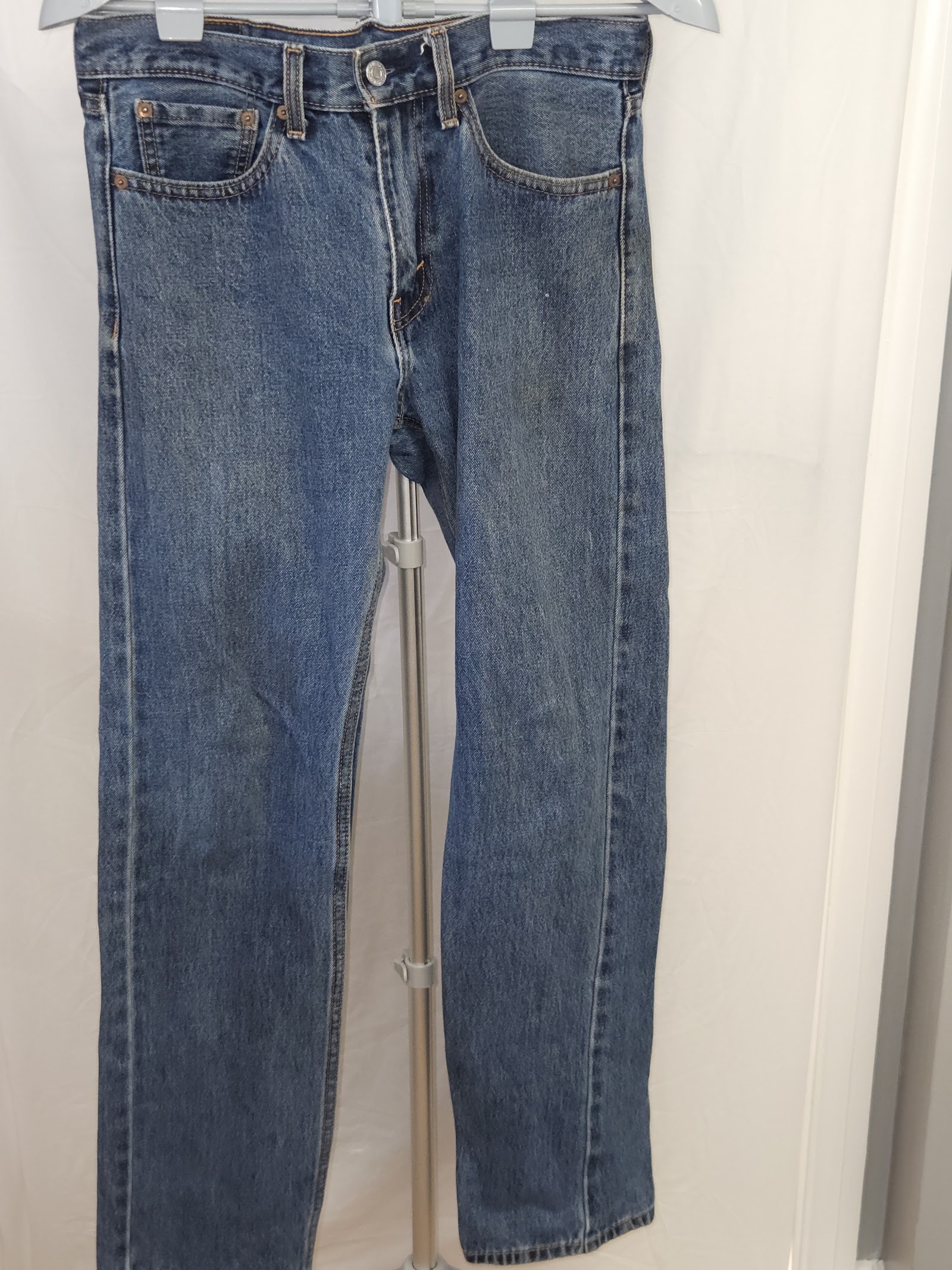 Levi's 505 Regular Men's Jeans W29 L32 Mid Blue