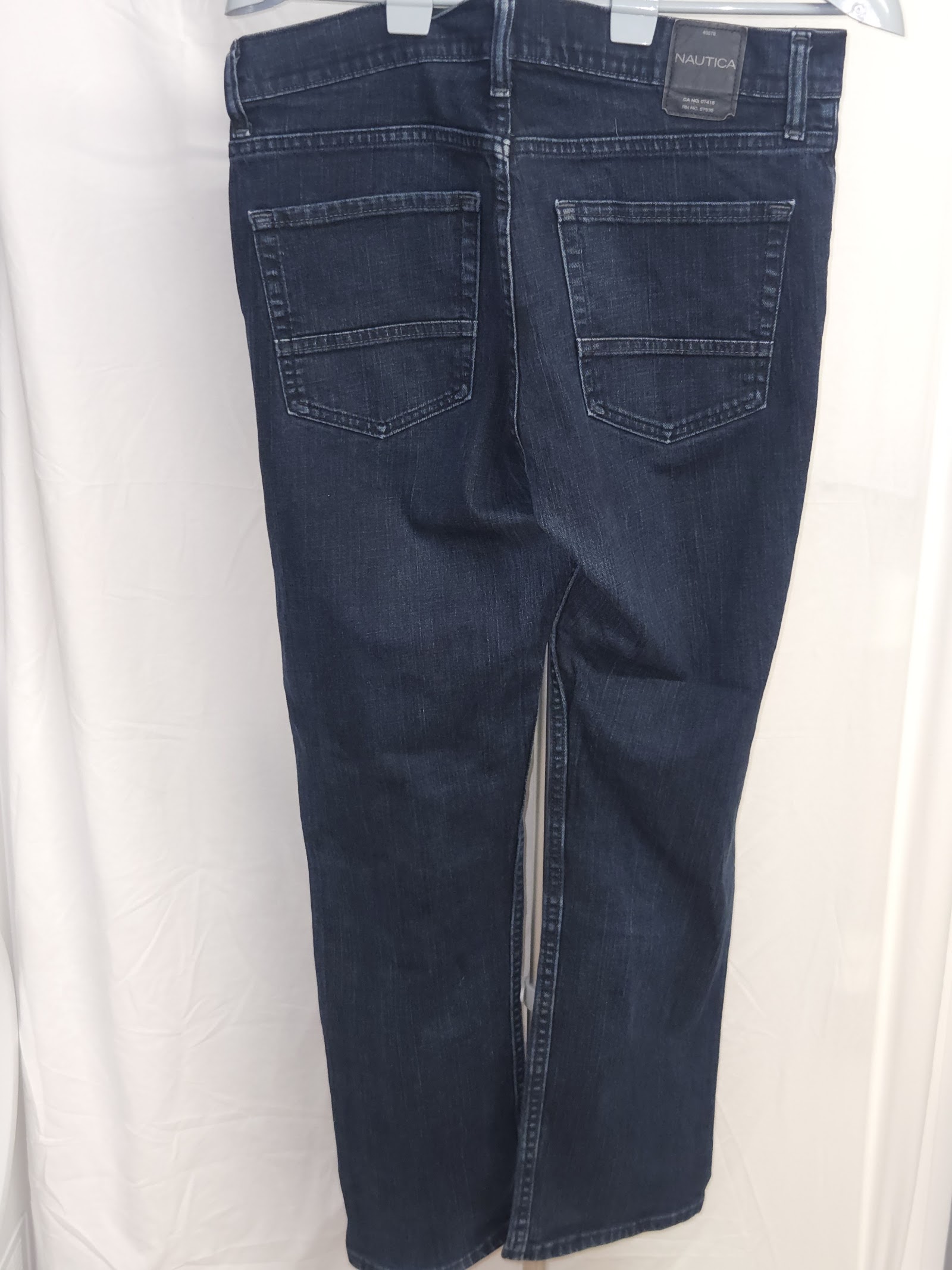 Genuine Nautica Dark-blue straight-fit stretch jeans, W33 L30, photo 2