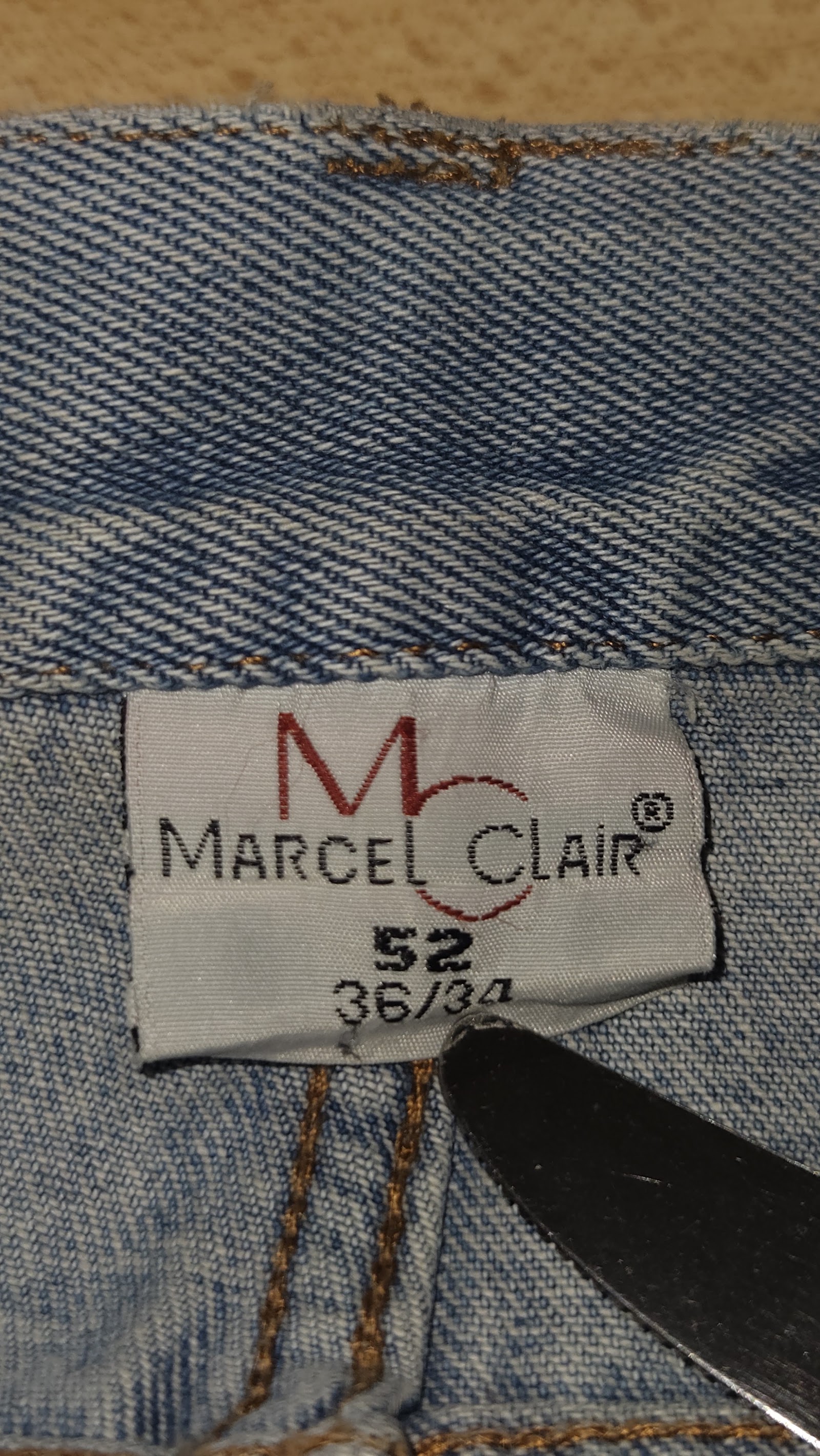 Marcel Clair Light Blue Jeans, 52 (labelled; sizing system unspecified), photo 3