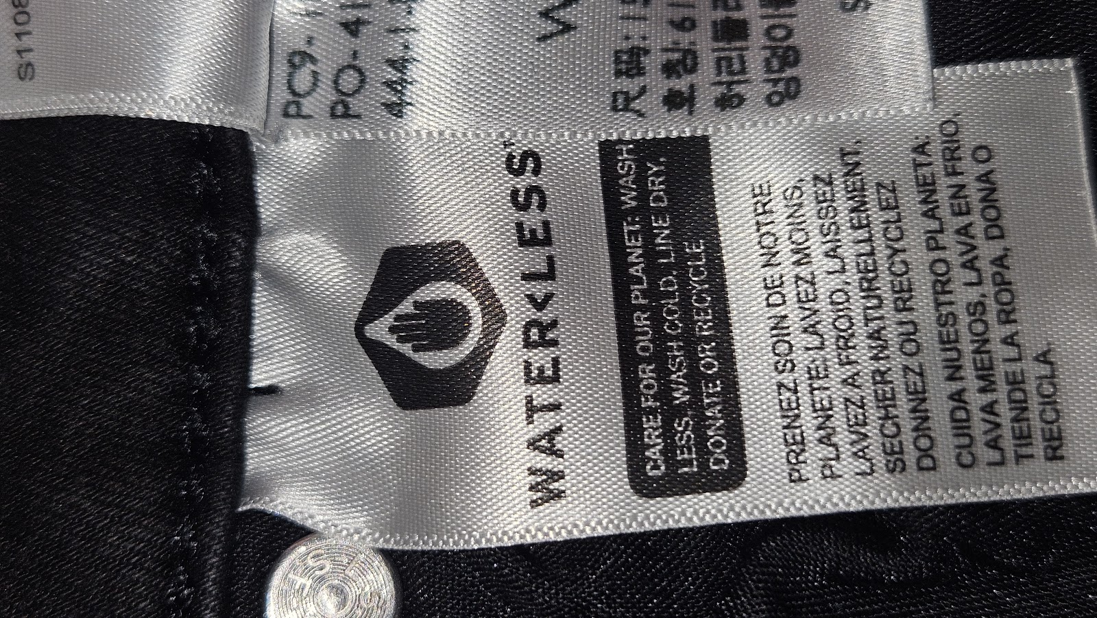 Levi's Washed Grey Water<Less Jeans, W24 L30 (labelled), photo 10