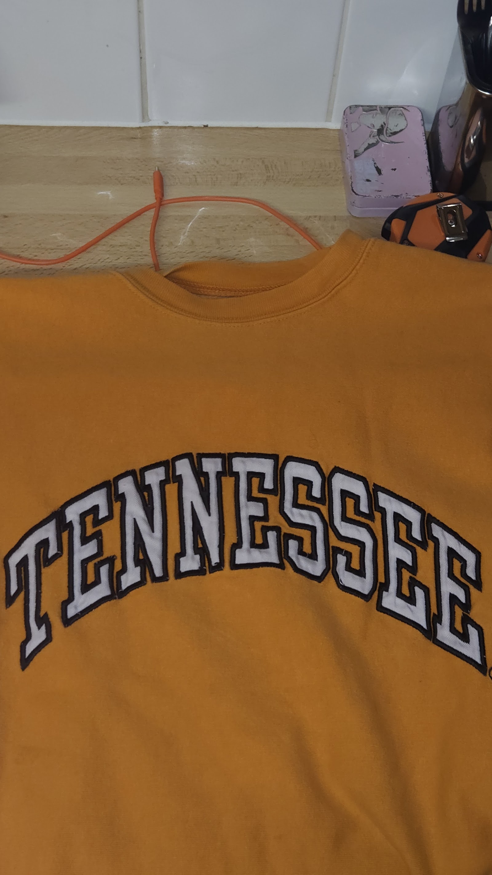 Steve & Barry's Tennessee Graphic Crew-Neck Sweatshirt, L (labelled), photo 3