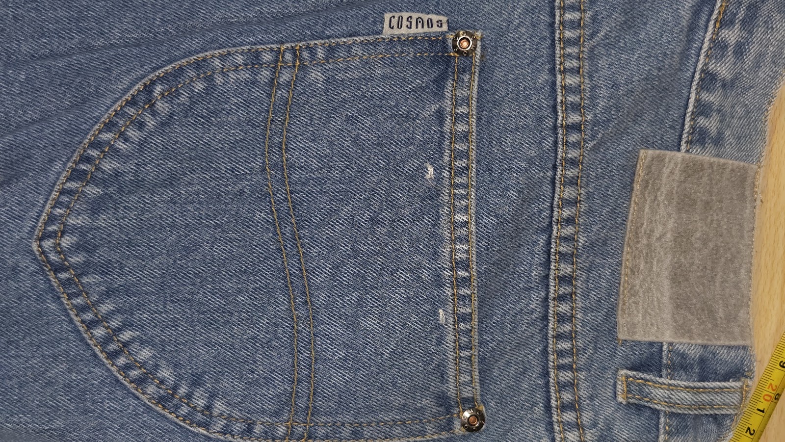 Unbranded Light Blue Loose Leg Cotton Jeans, 22 (labelled; system unspecified), photo 7