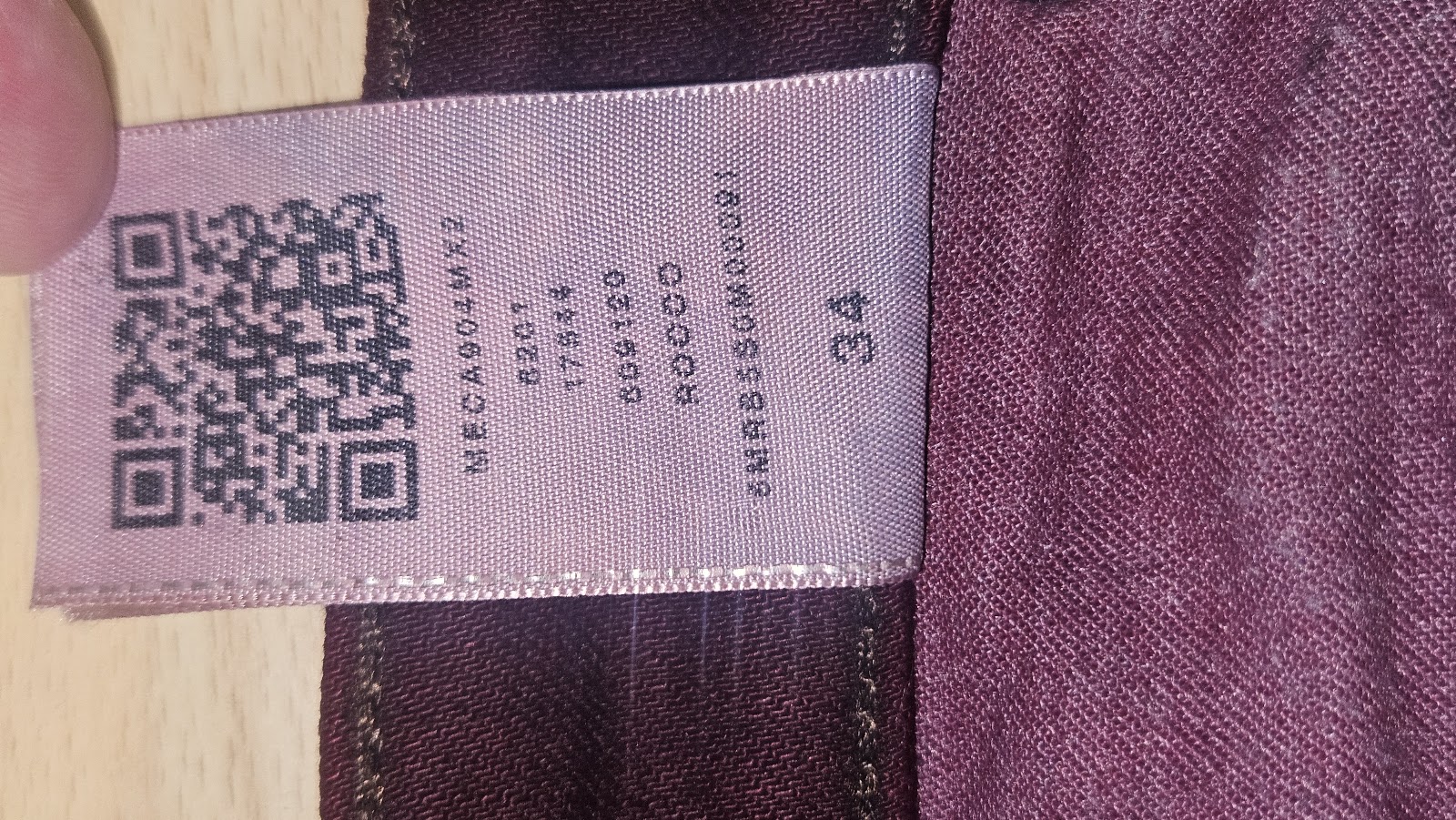 True Religion Rocco Burgundy Classic Slim Jeans, W34, photo 6