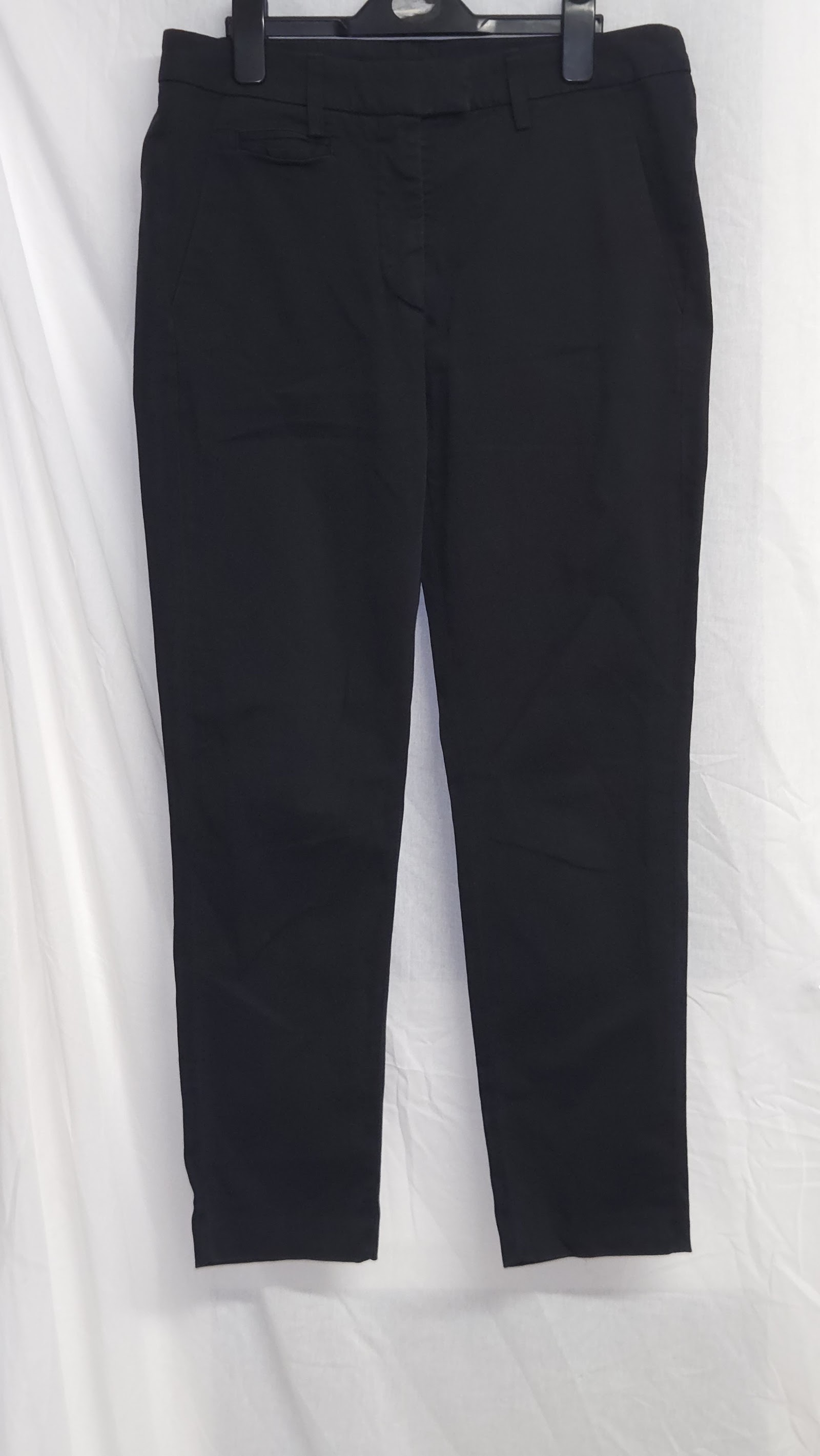 Dondup Charcoal Button Pocket Slim Trousers