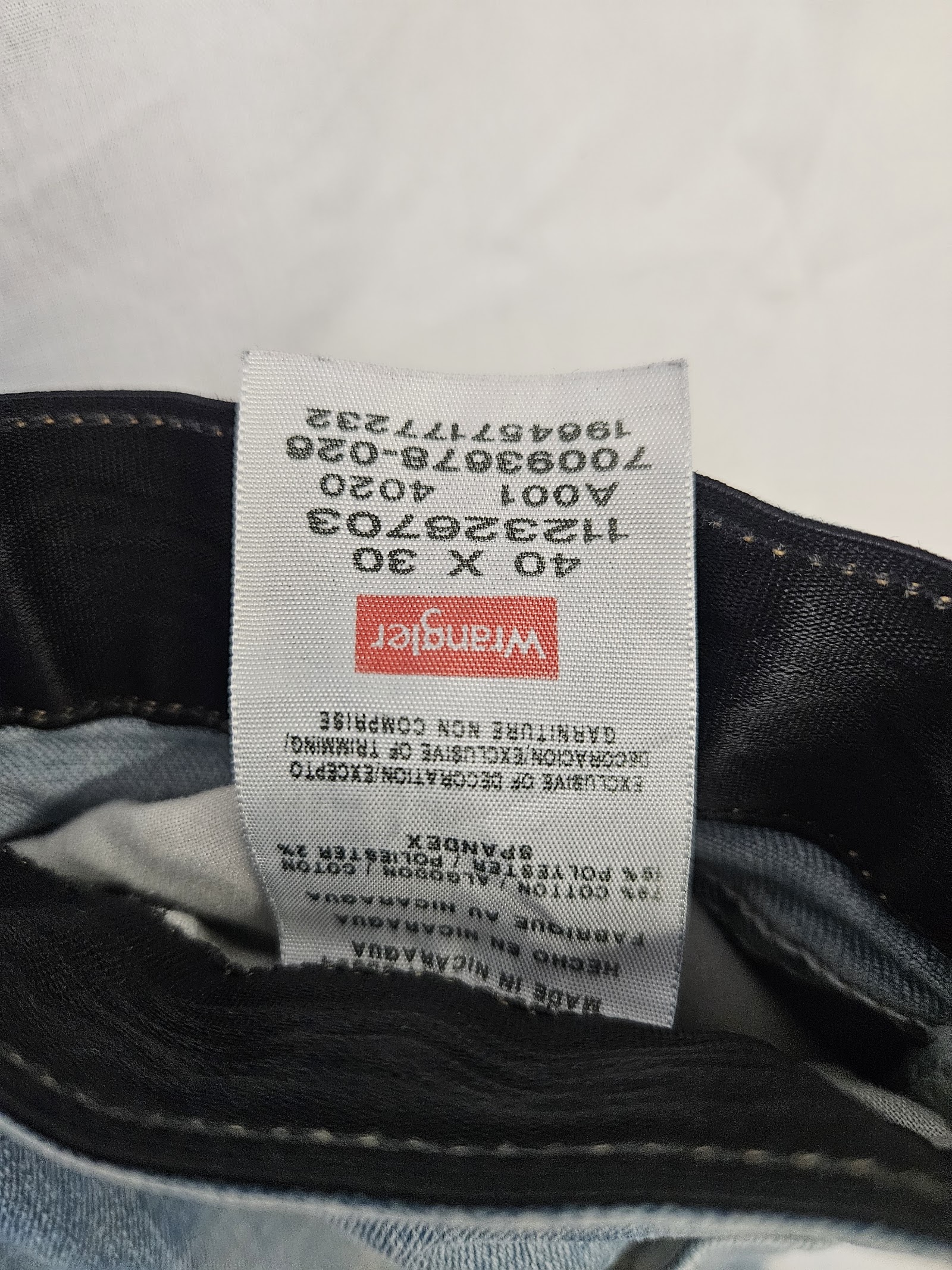 Genuine Wrangler Light-blue Performance Series jeans, W40 L30, photo 3