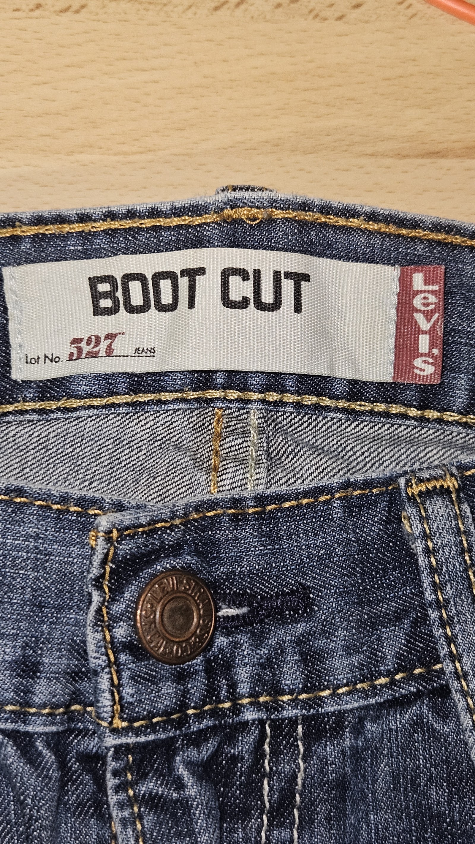 Lee Blue Boot Cut Jeans, W32 L30 (labelled), photo 3