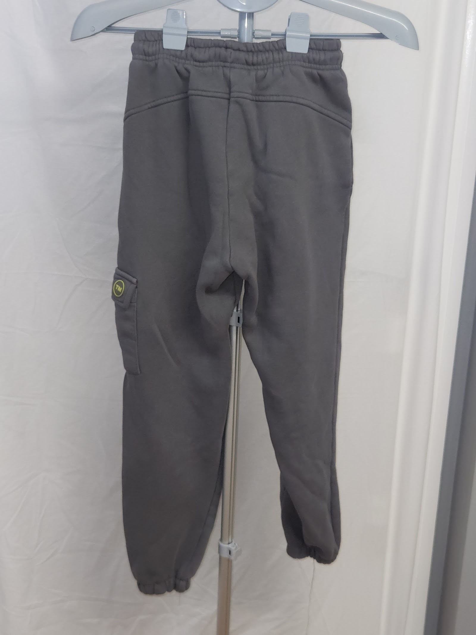 Genuine Hoodrich Charcoal utility-logo cargo cuffed joggers, XS, photo 3