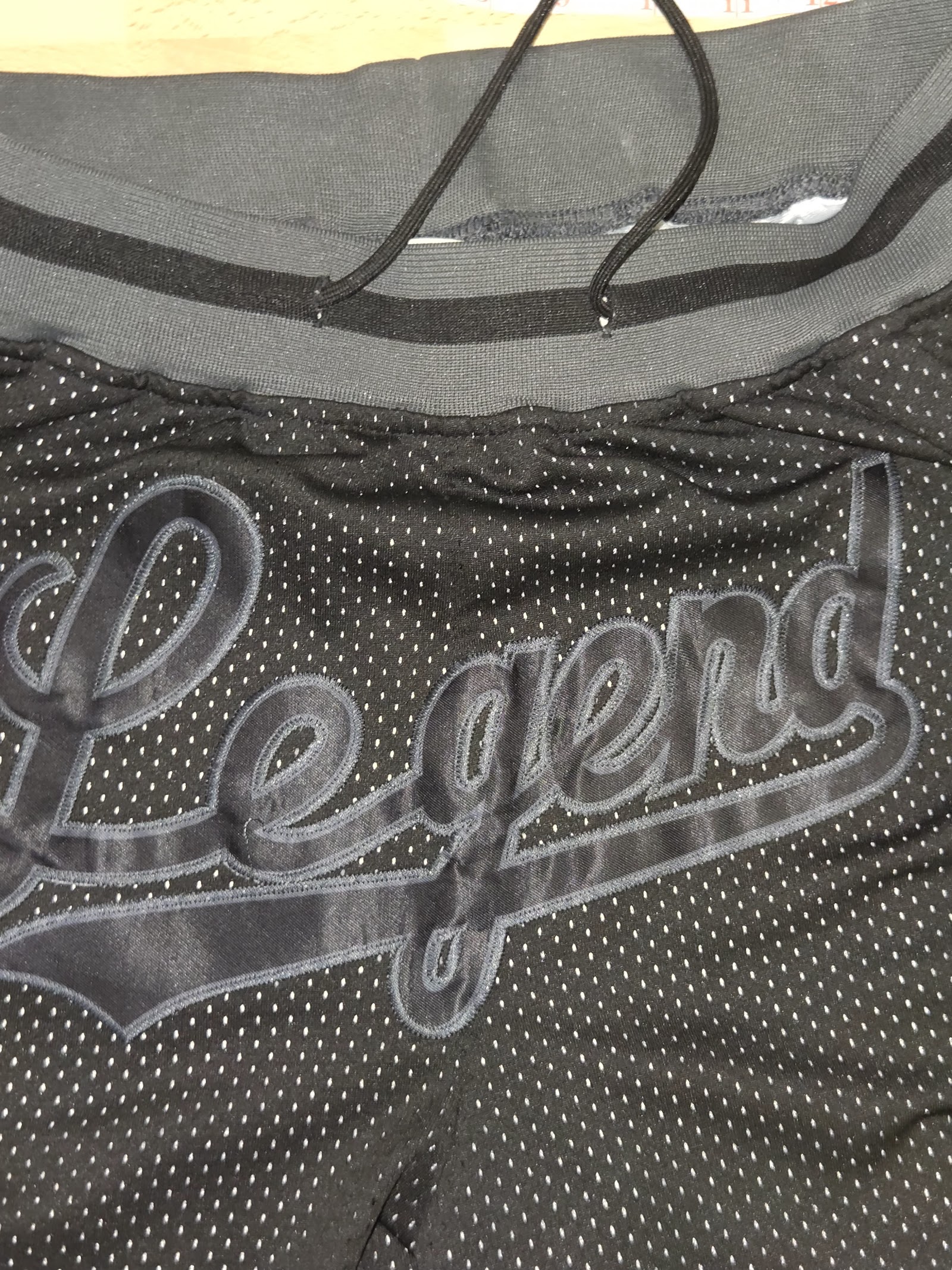 Genuine Legend Number 24 Mesh Basketball Shorts, L, photo 4