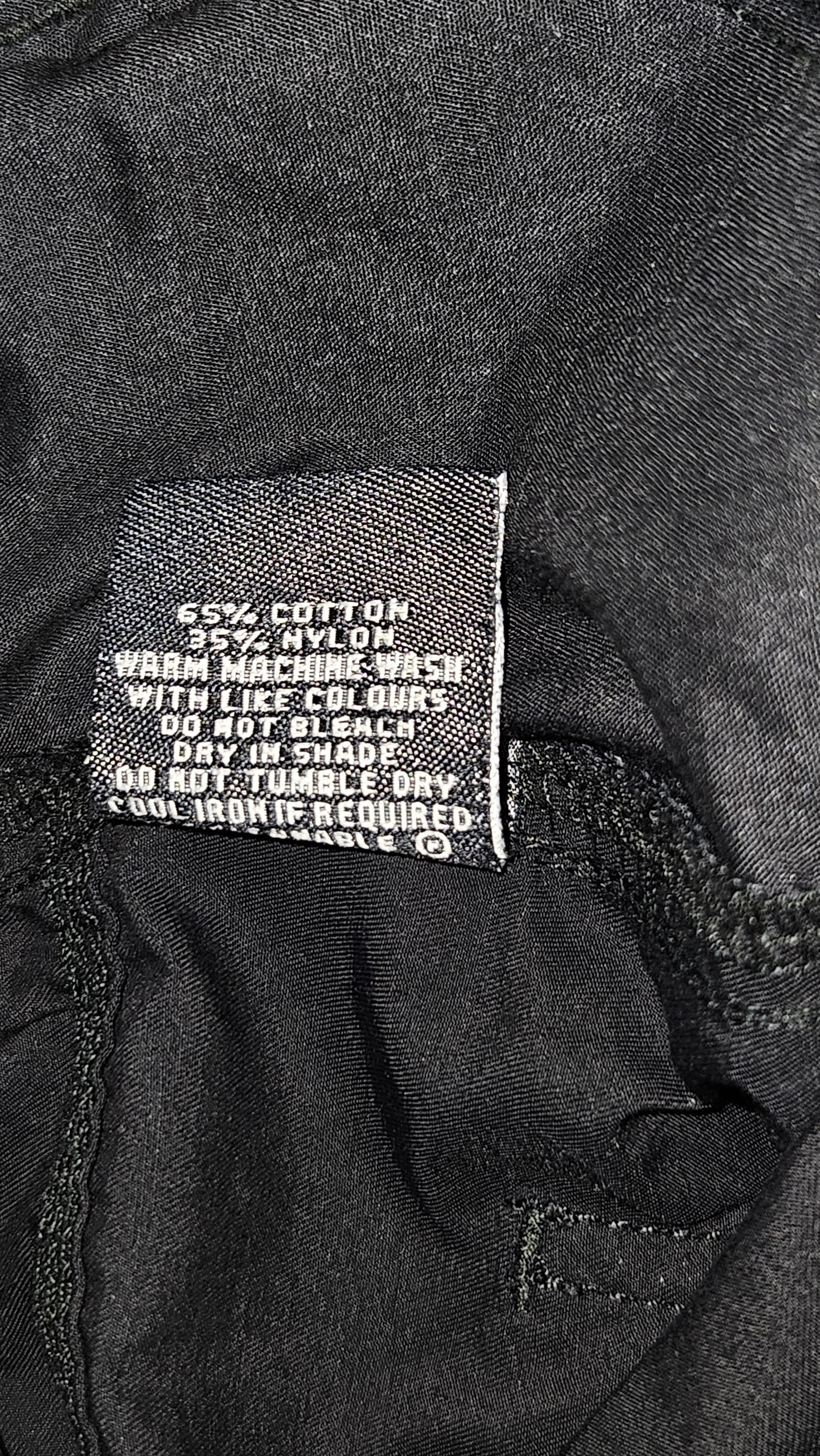 KJB Black Cargo Trousers, XS (labelled), photo 8