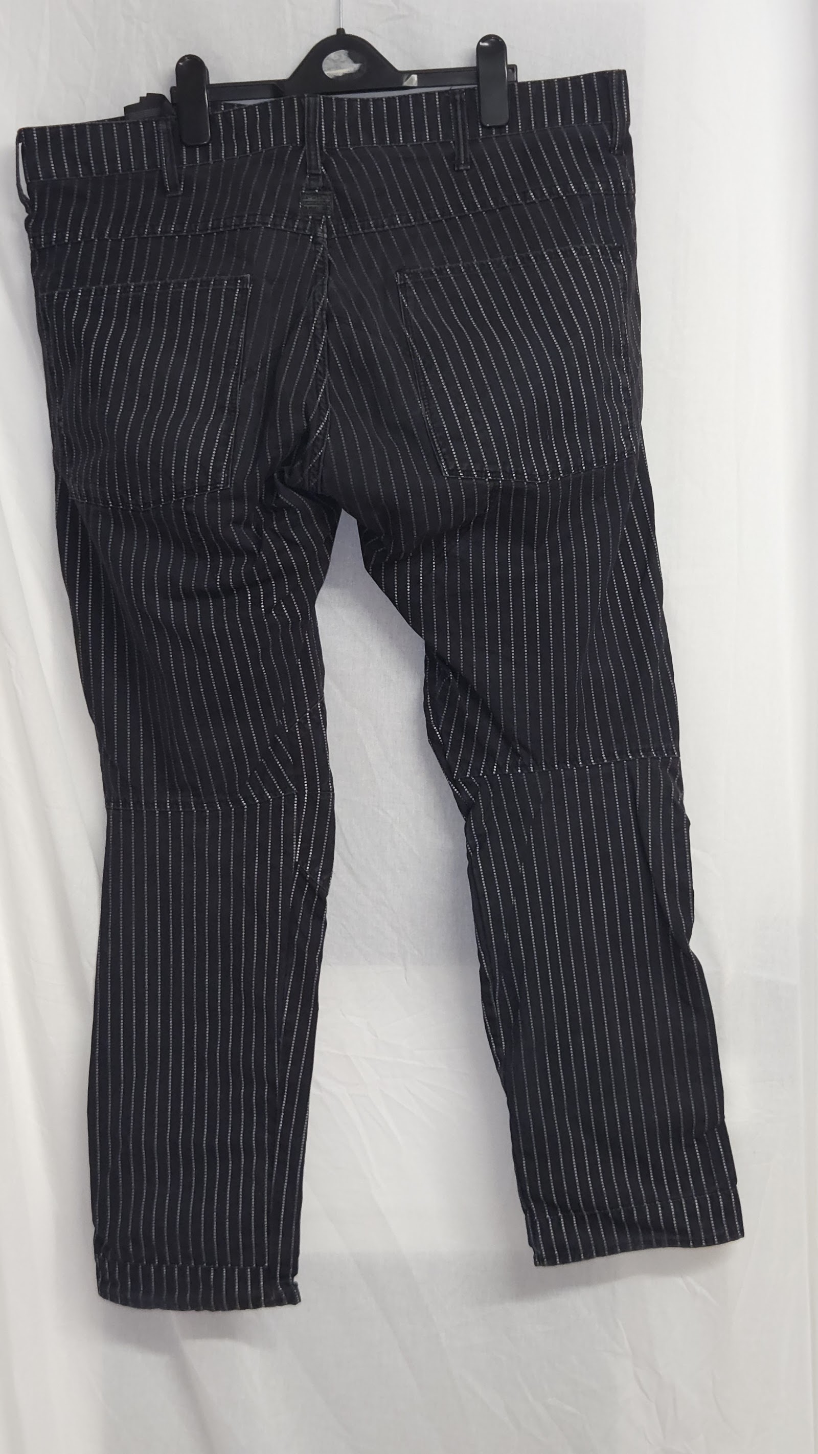 G-Star RAW 5622 3D Tapered Pinstripe Jeans, W38 L32 (labelled), photo 2
