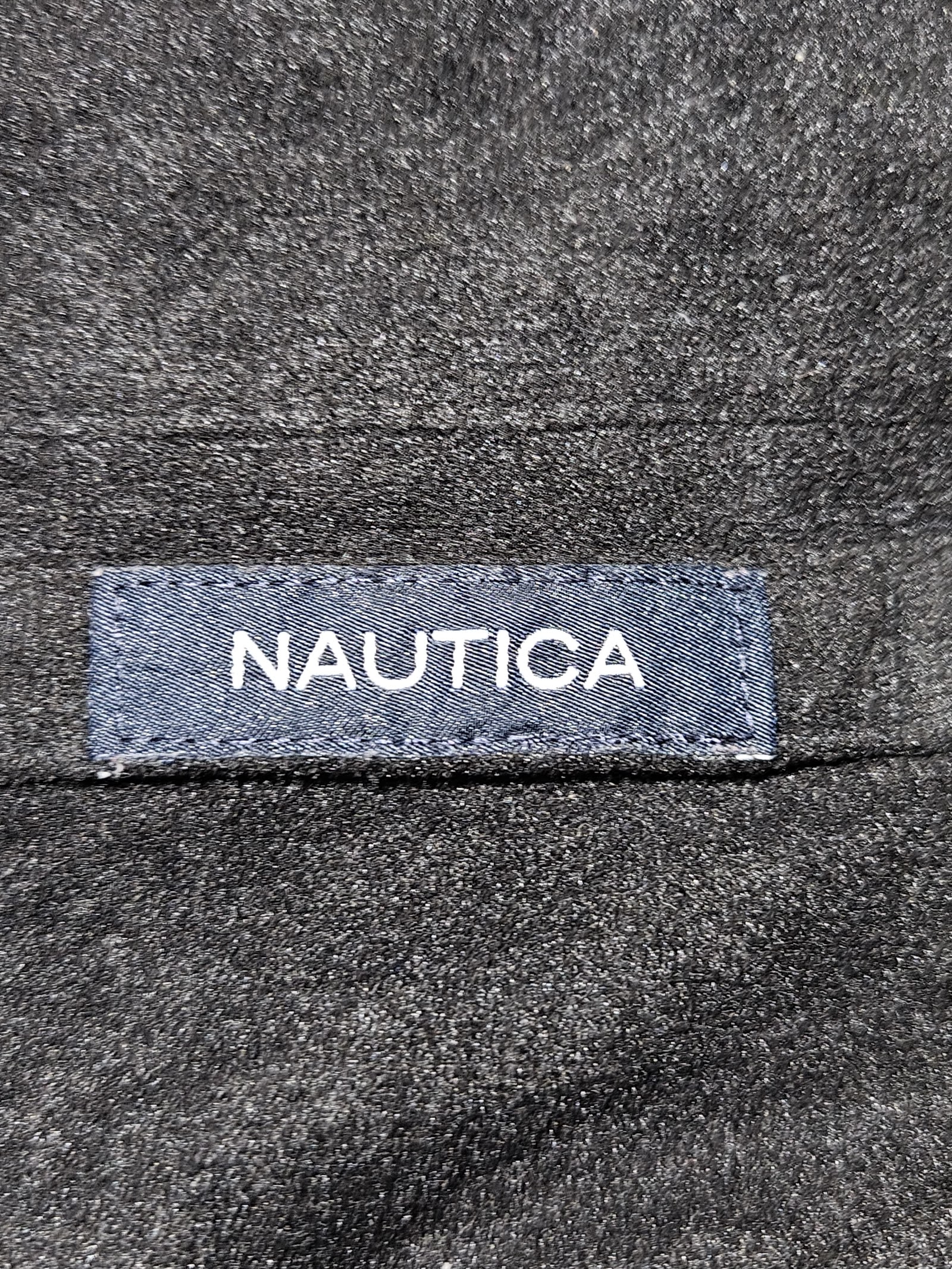 Genuine Nautica Black Lightweight Logo Windbreaker Jacket, Seller-marked XL, photo 3