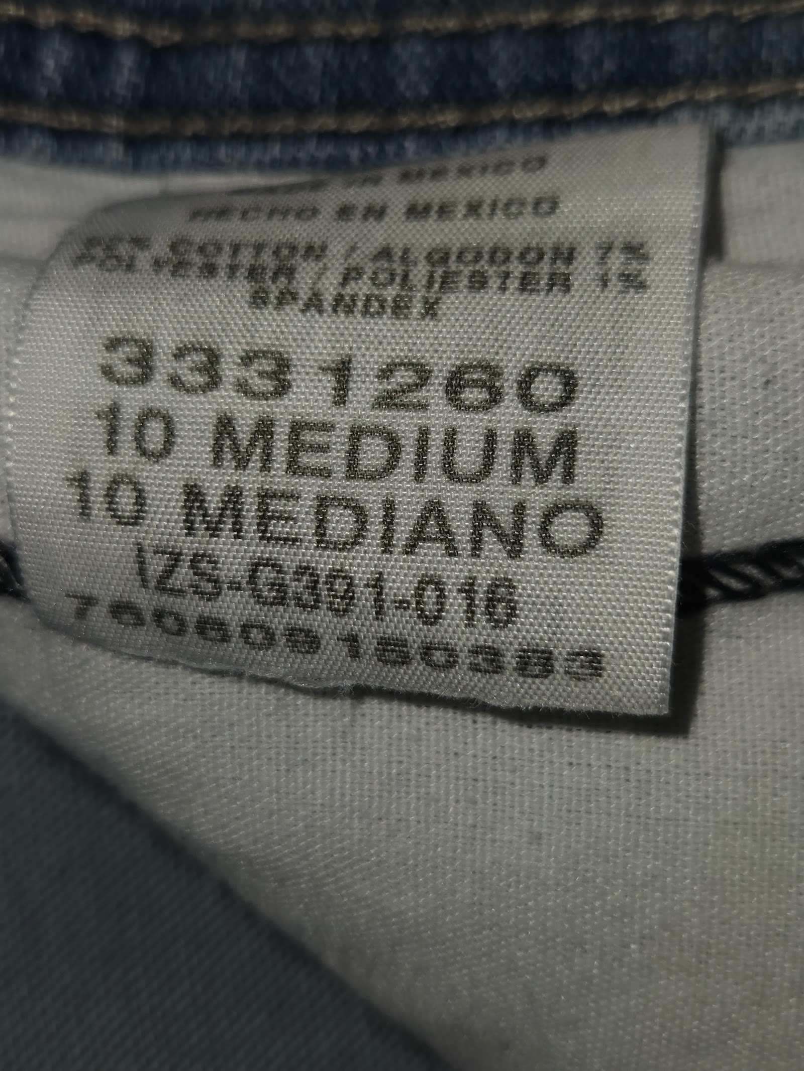 Genuine Lee Classic Fit Light Blue Capri Jeans, 10 Medium, photo 4