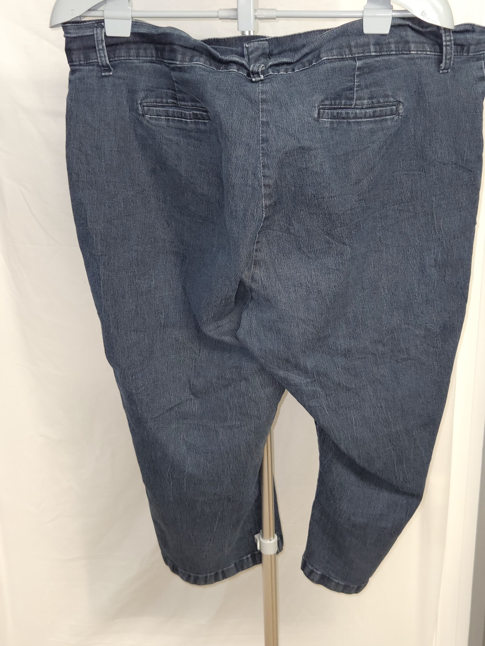 Genuine Riders by Lee Easy Care Dark Indigo Capri Jeans, 20 M, photo 2