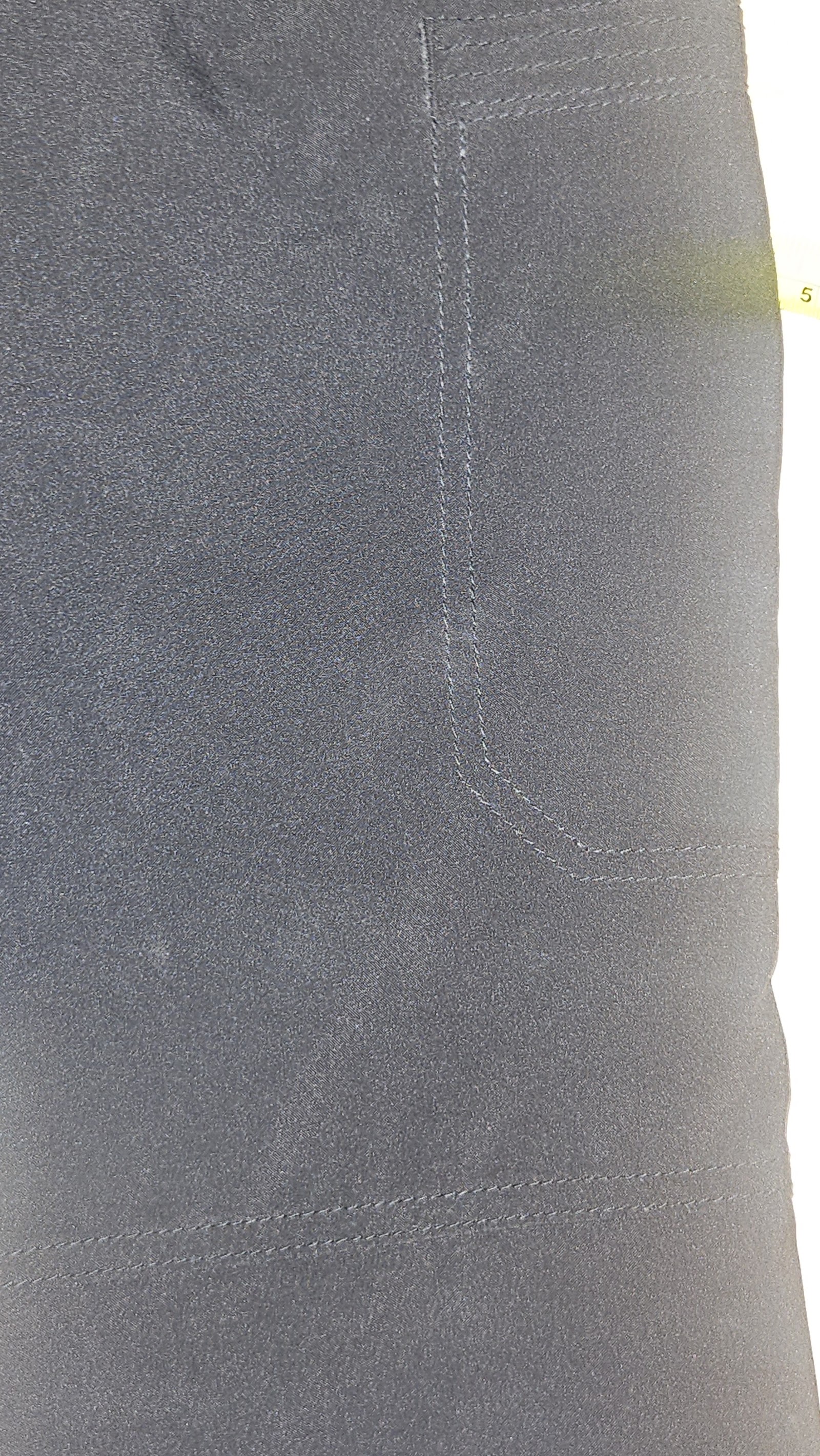 Unbranded Black Smart Straight Leg Trousers, Measured W25 approx., photo 7