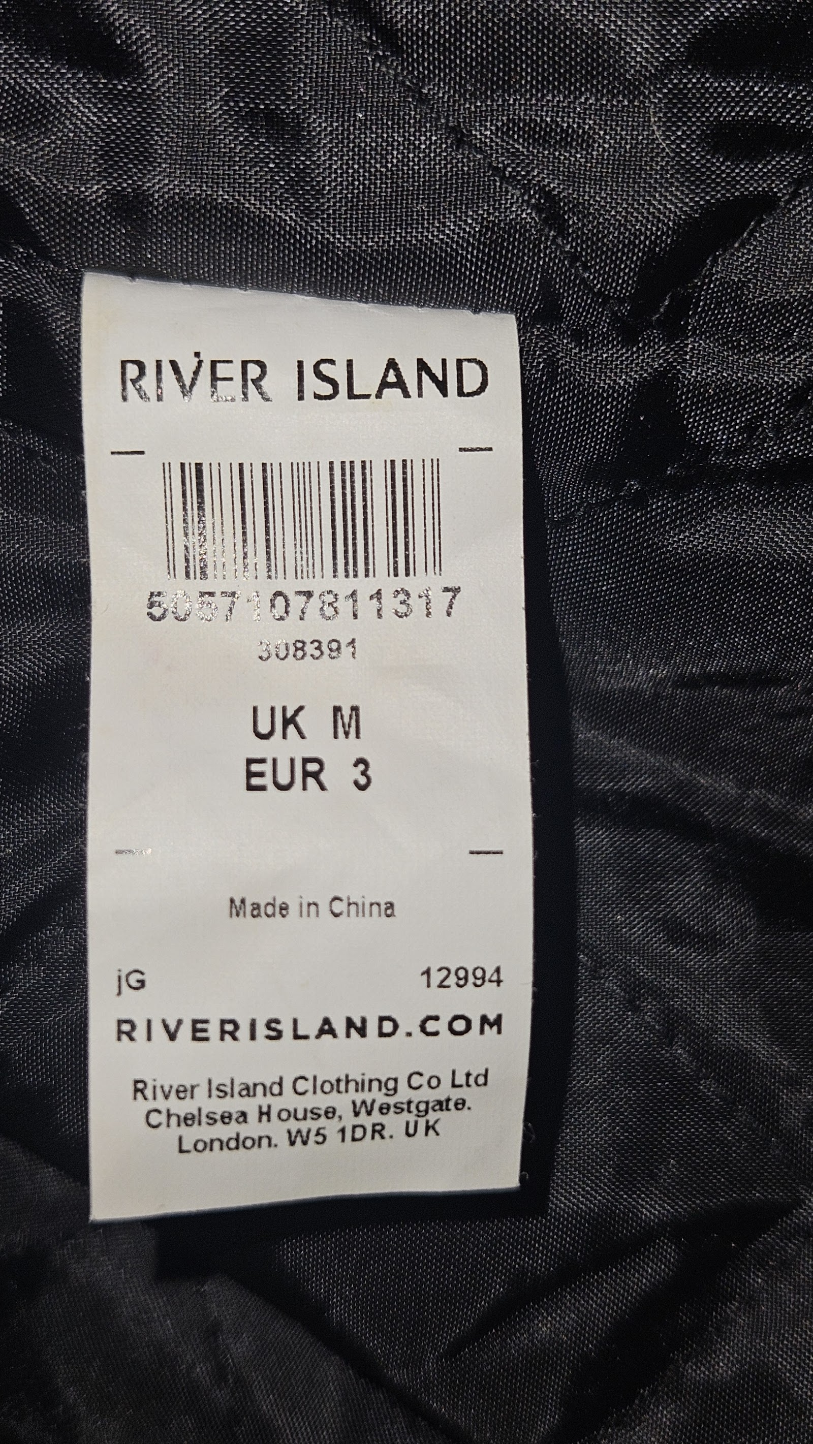 River Island Black Furry-Collar Zip Jacket, UK M / EU 3 (labelled), photo 4